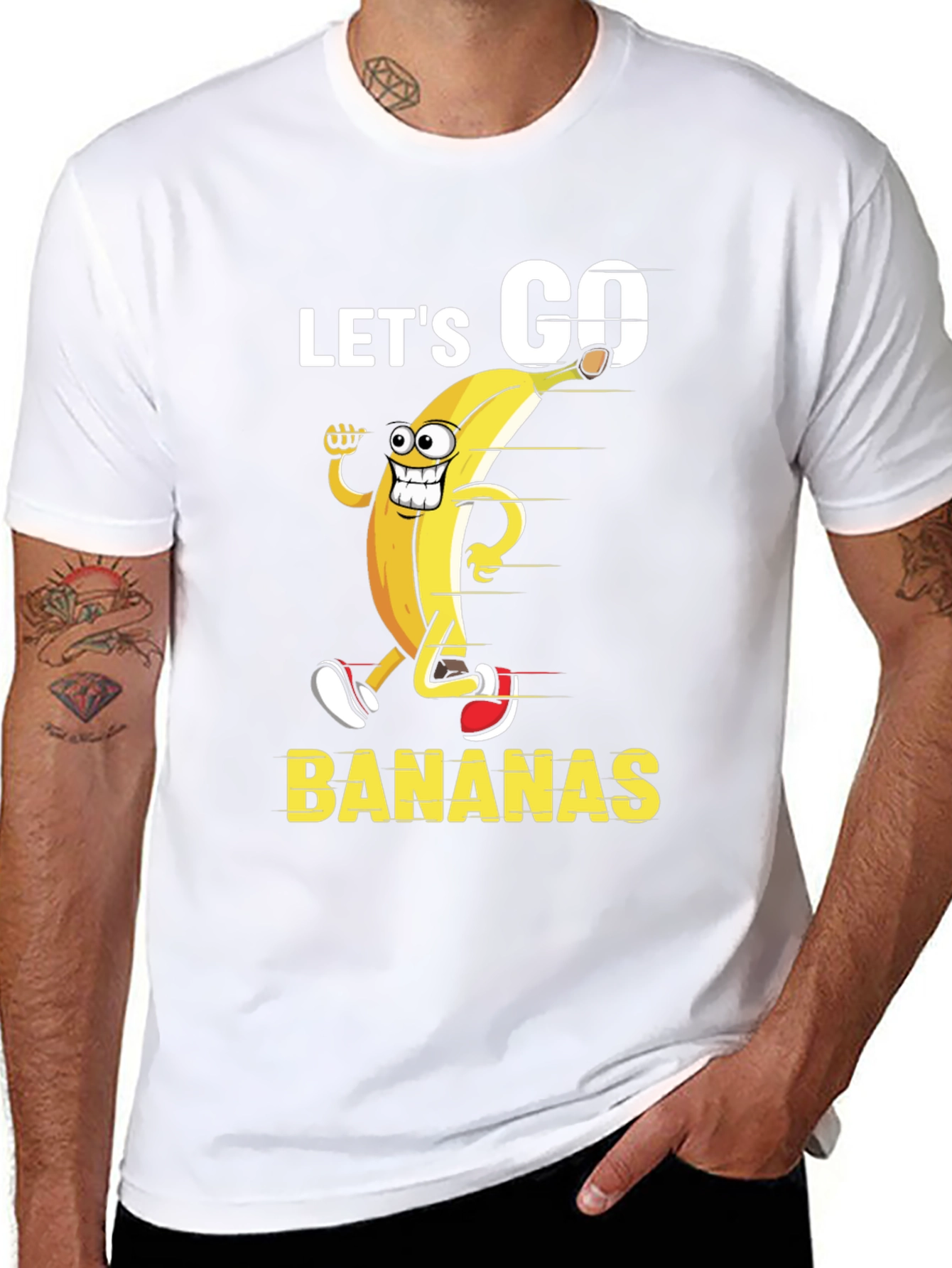 Lets Go Bananas Graphic T-Shirt