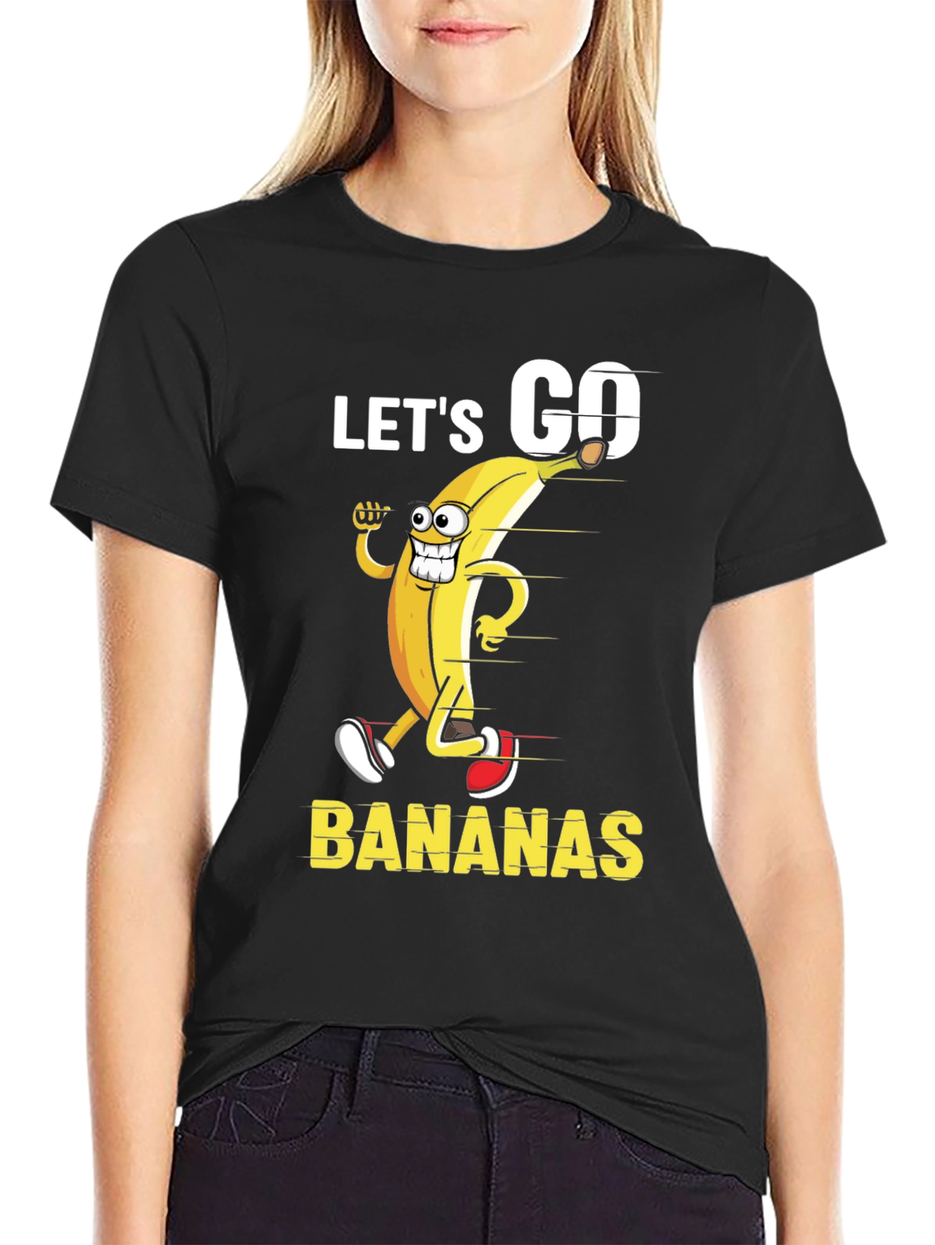 Lets Go Bananas Graphic T-Shirt