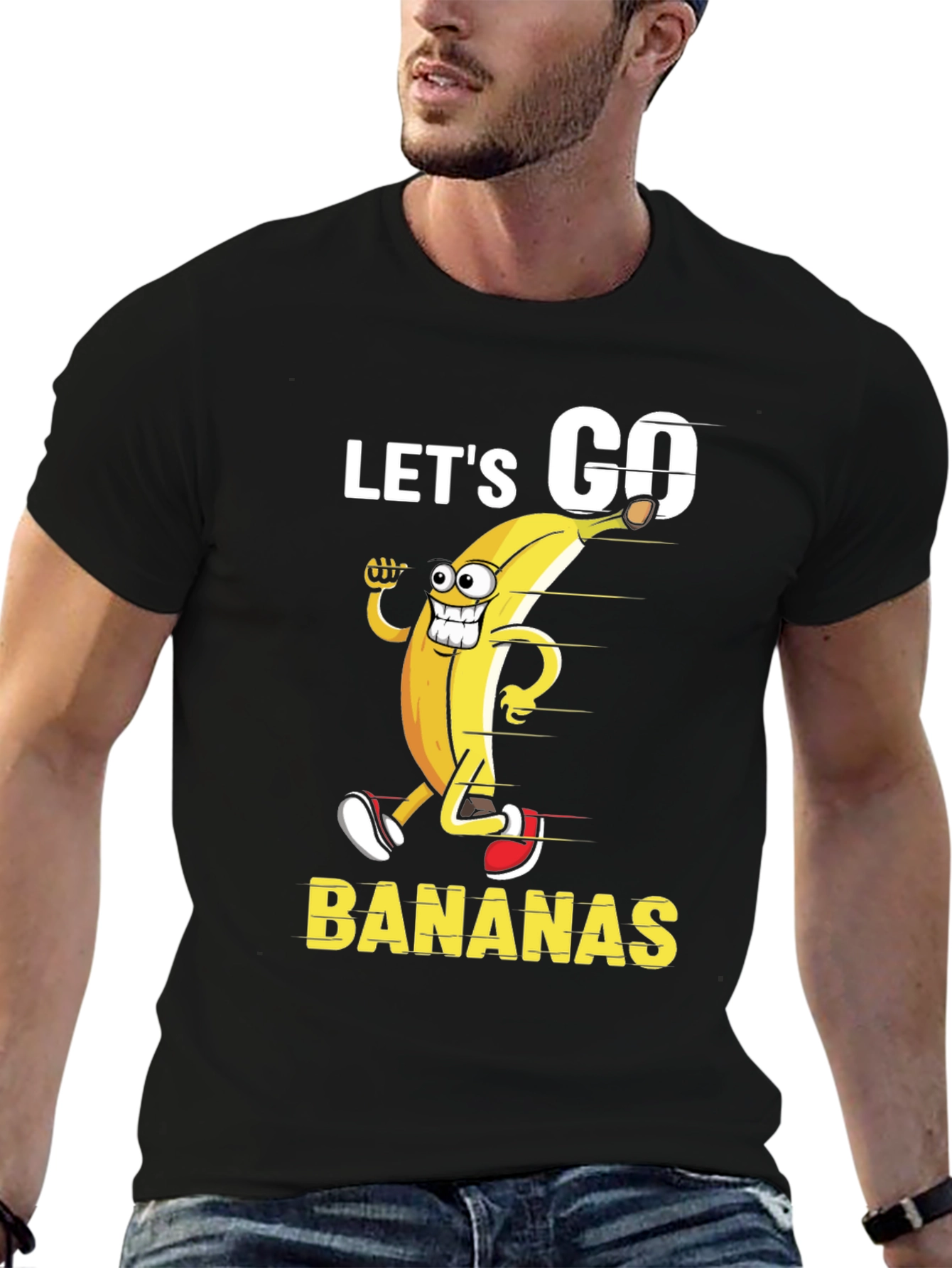 Lets Go Bananas Graphic T-Shirt