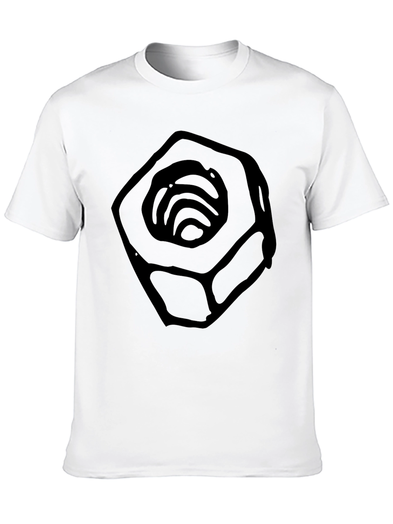 Nut Graphic Black T-Shirt