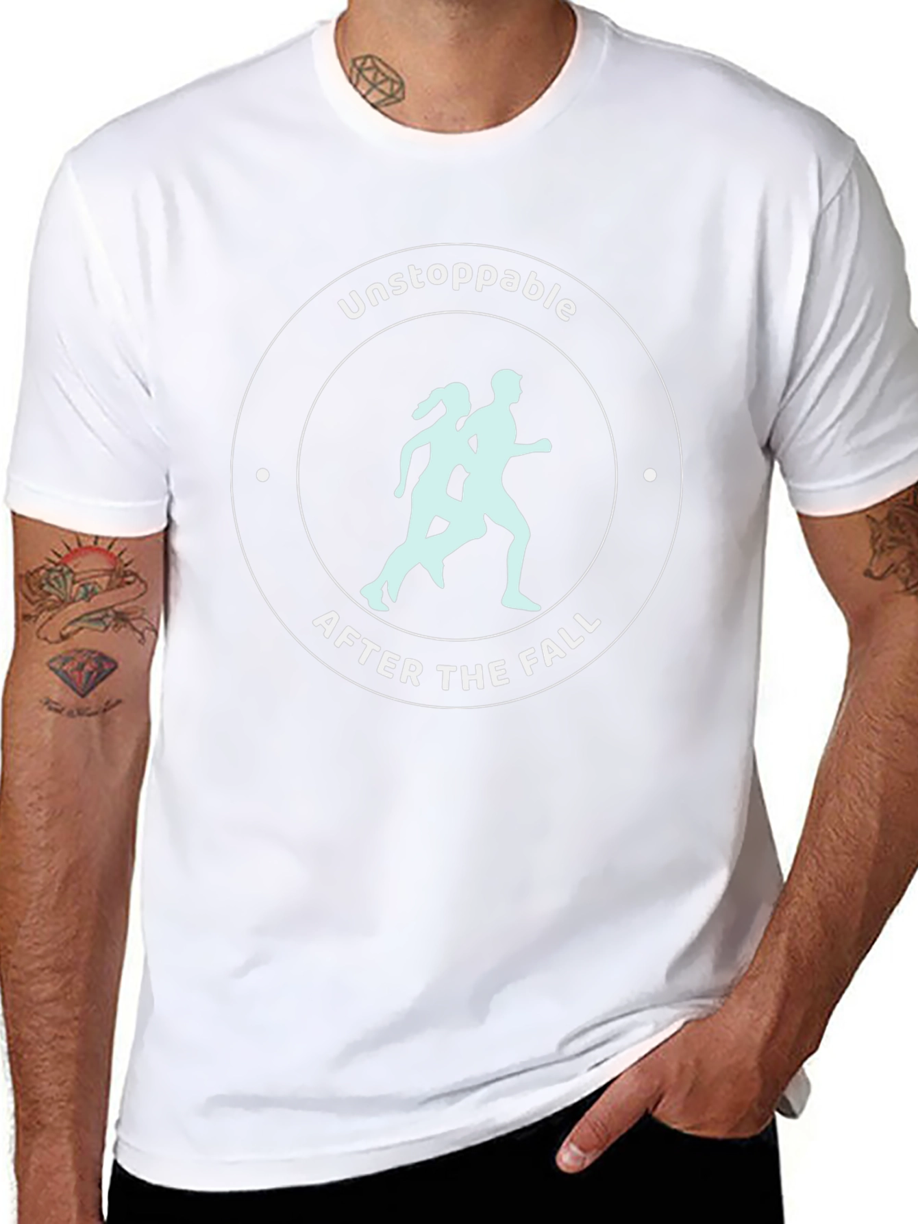 Unstoppable After The Fall Running T-Shirt