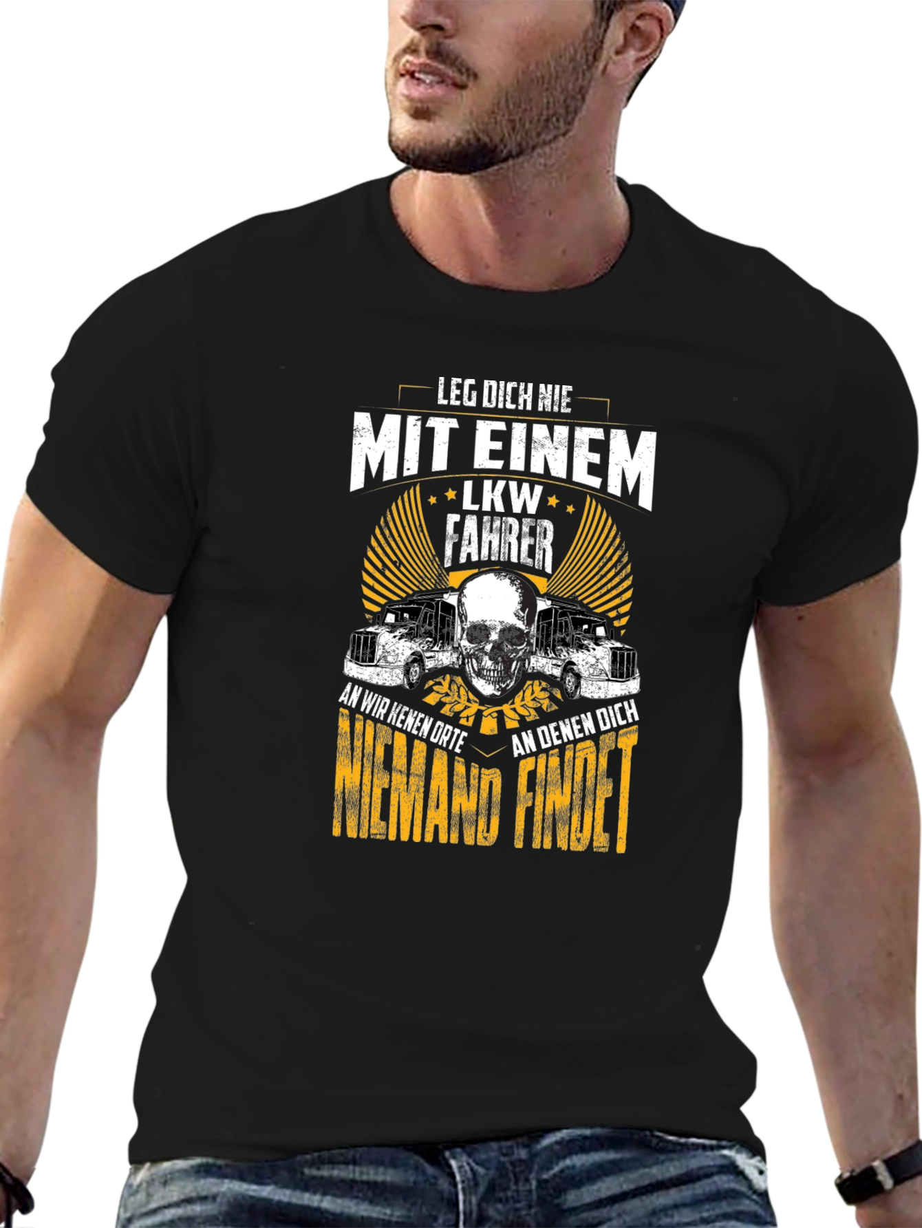 Trucker T-Shirt - Funny German LKW Driver Tee