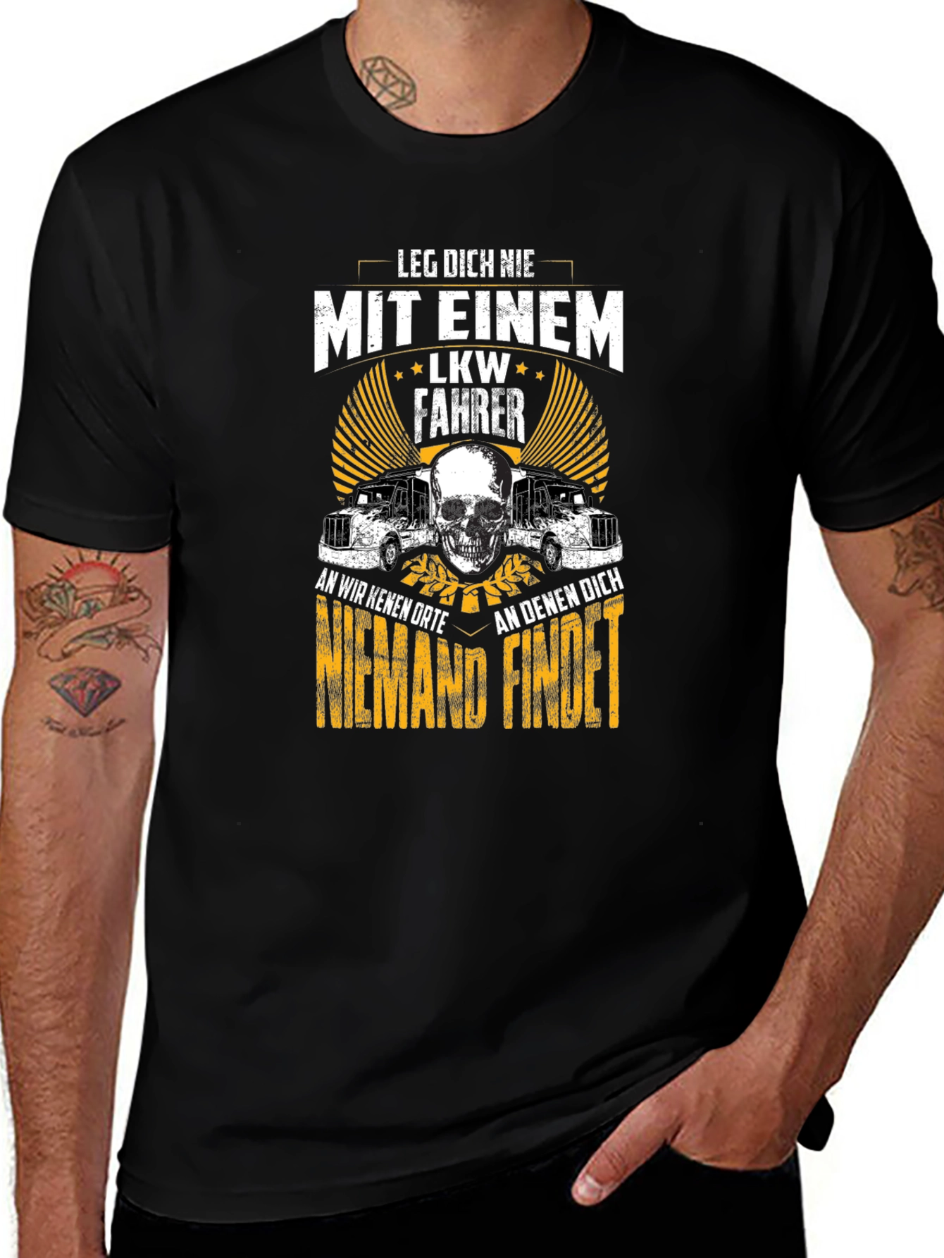 Trucker T-Shirt - Funny German LKW Driver Tee