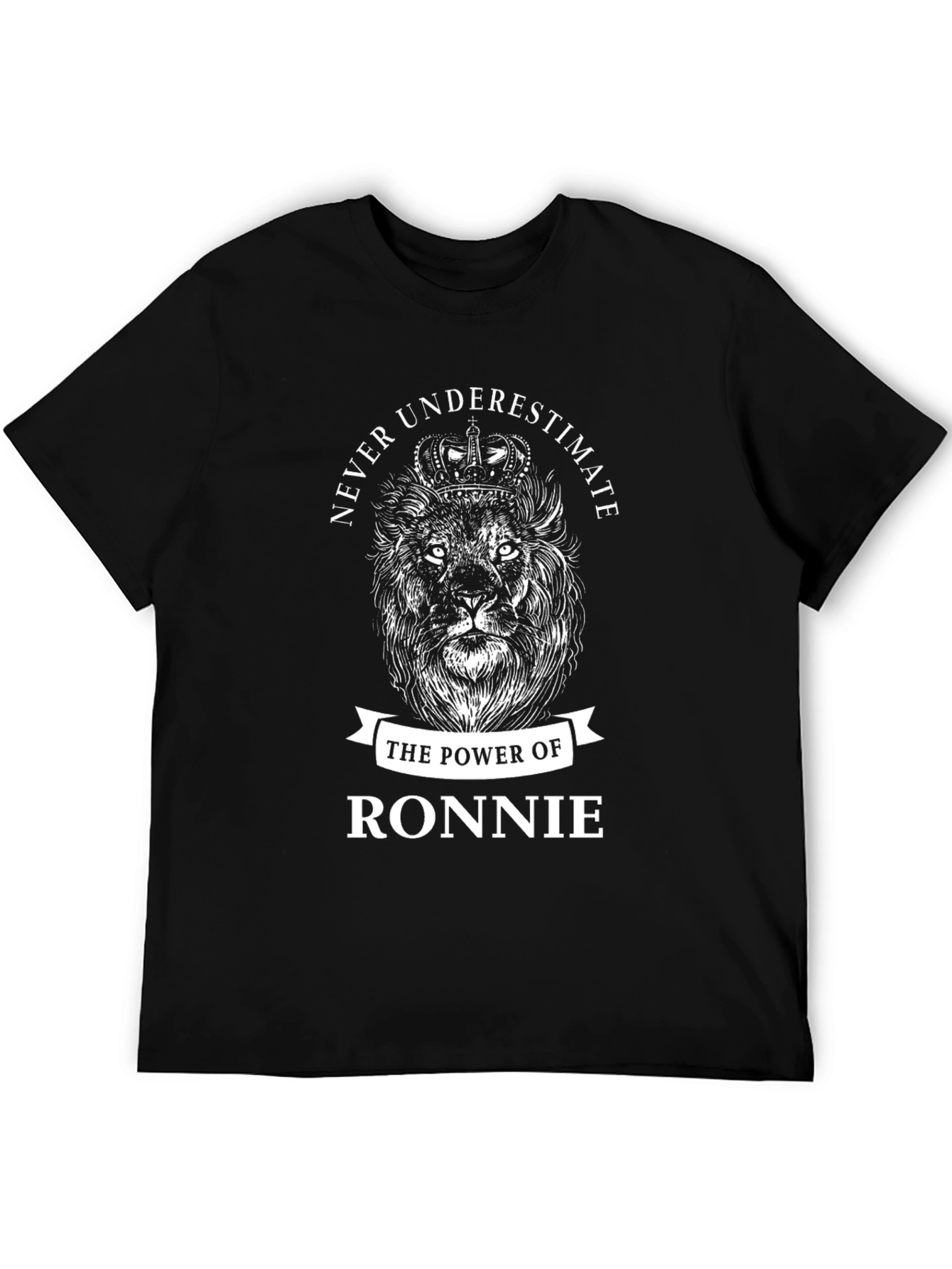 Lion King Ronnie Graphic T-Shirt - Never Underestimate