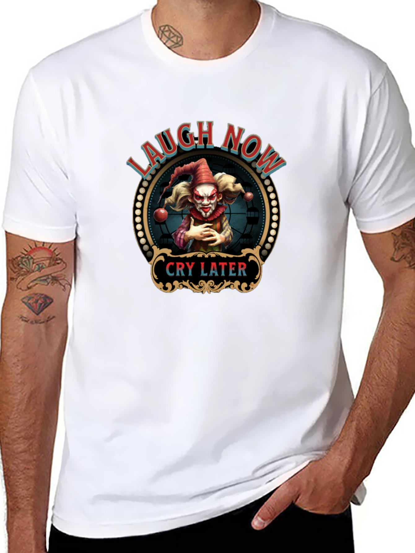 Laugh Now Cry Later Graphic Tee