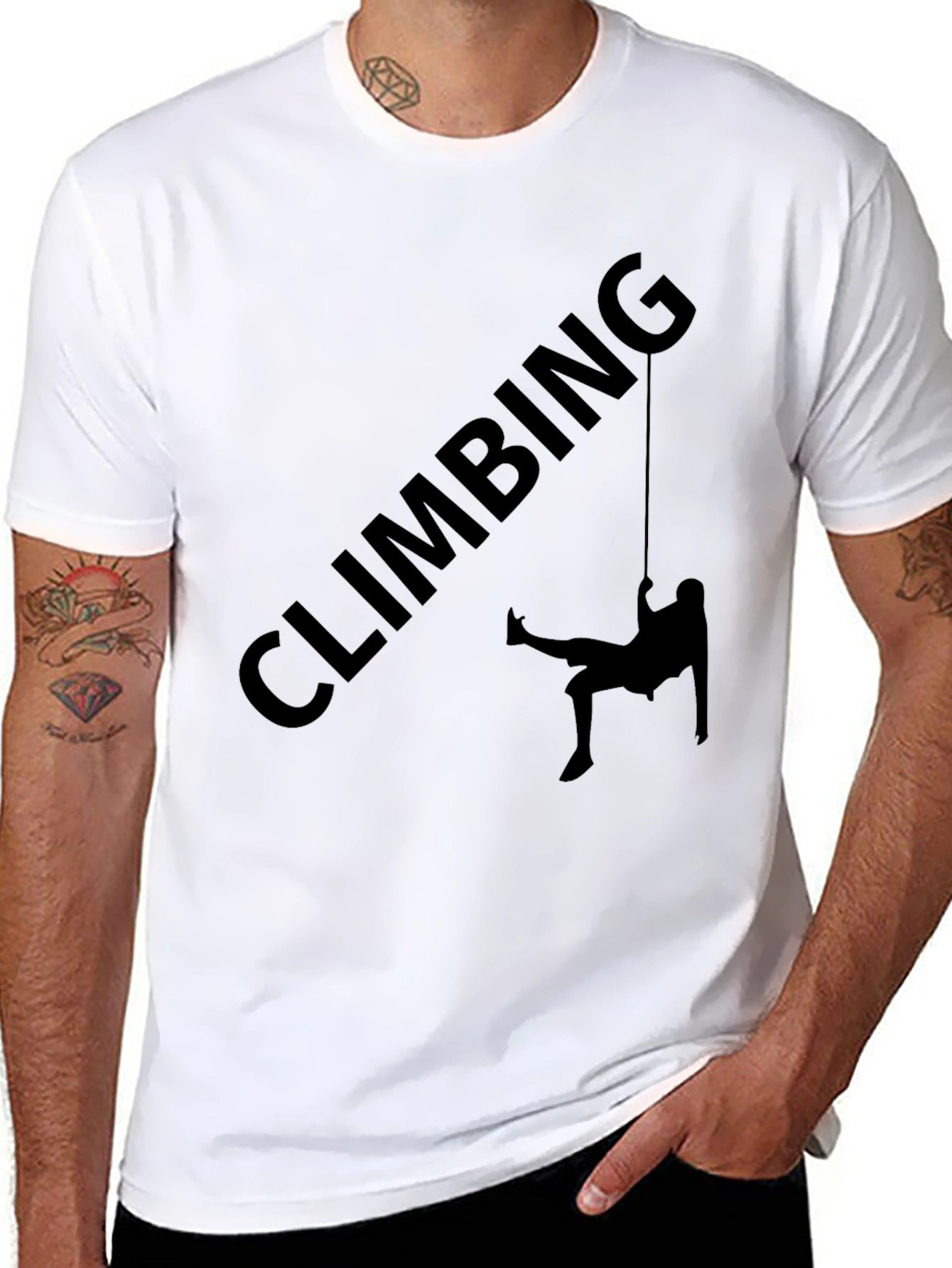 Climbing T-Shirt: Adventurers Style