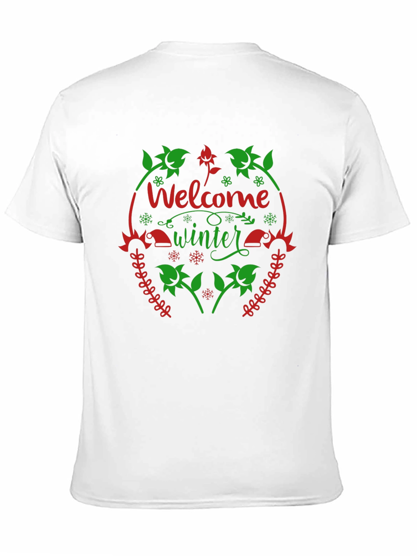 Welcome Winter Black T-Shirt