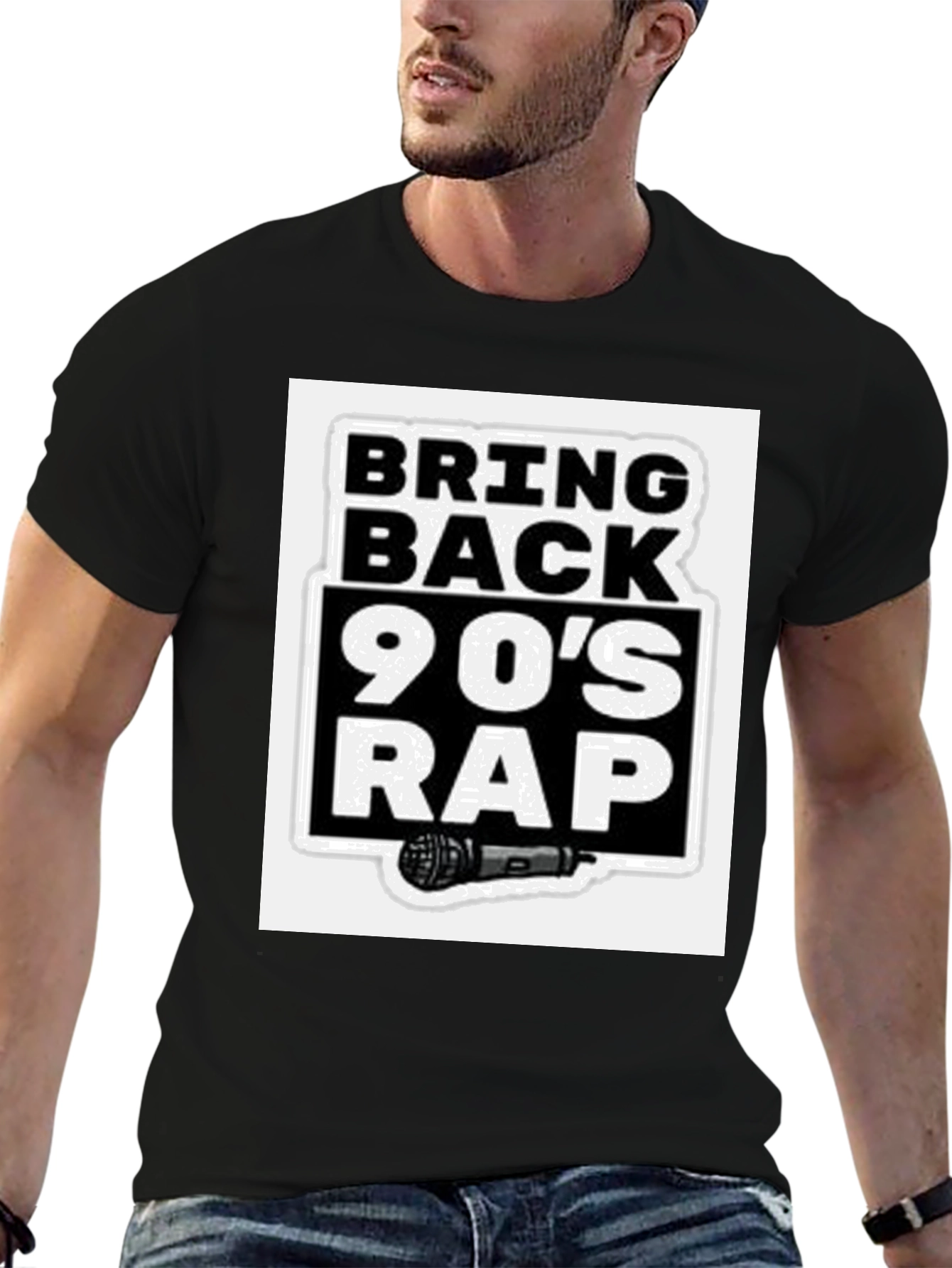 Bring Back 90s Rap Graphic T-Shirt