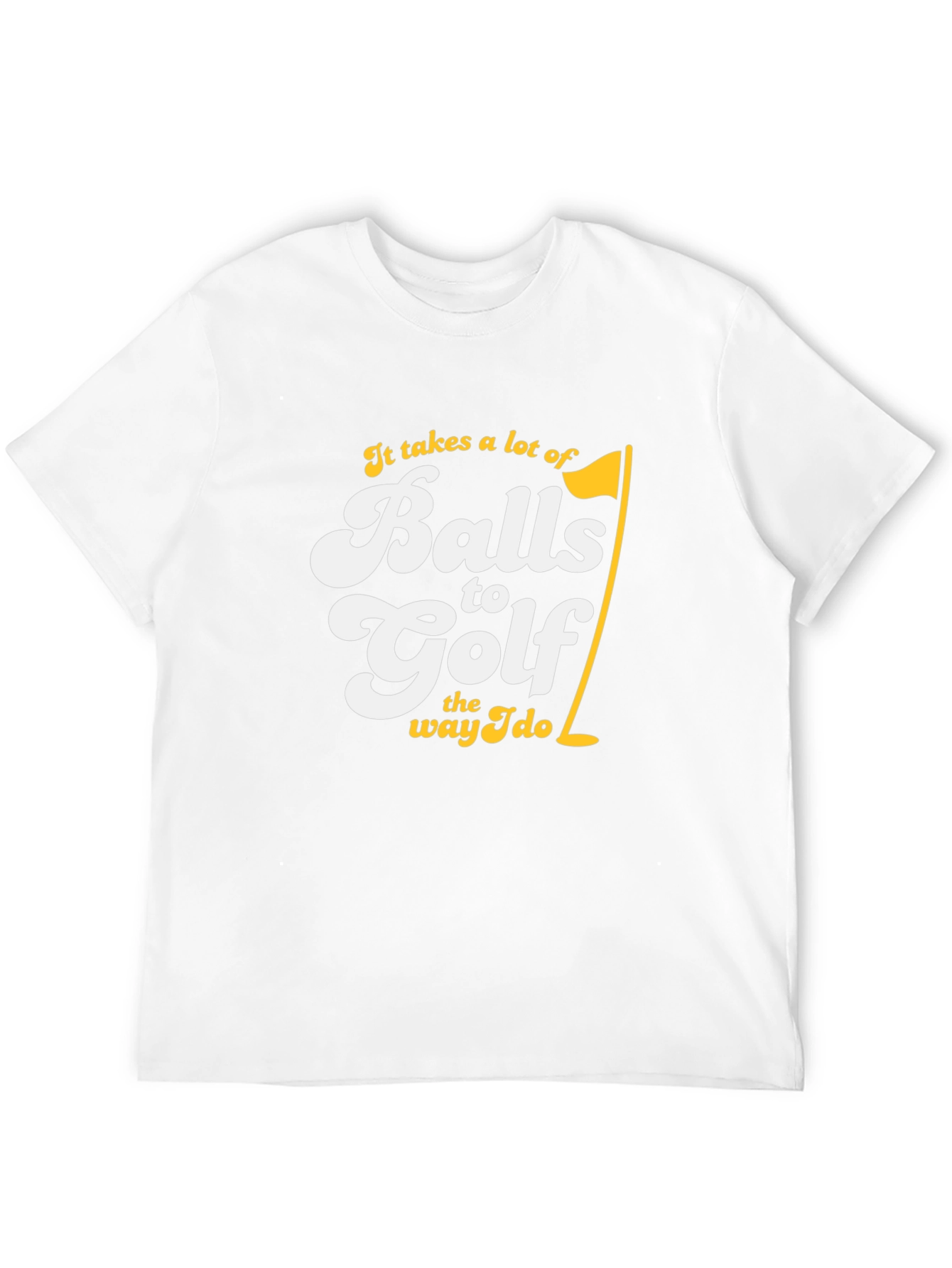 Balls to Golf Black T-Shirt