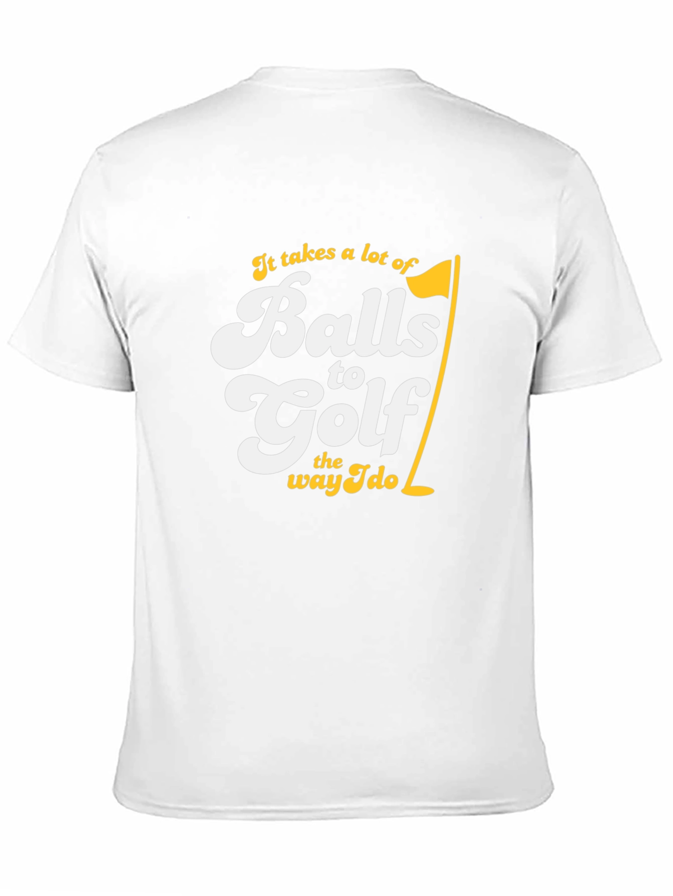 Balls to Golf Black T-Shirt