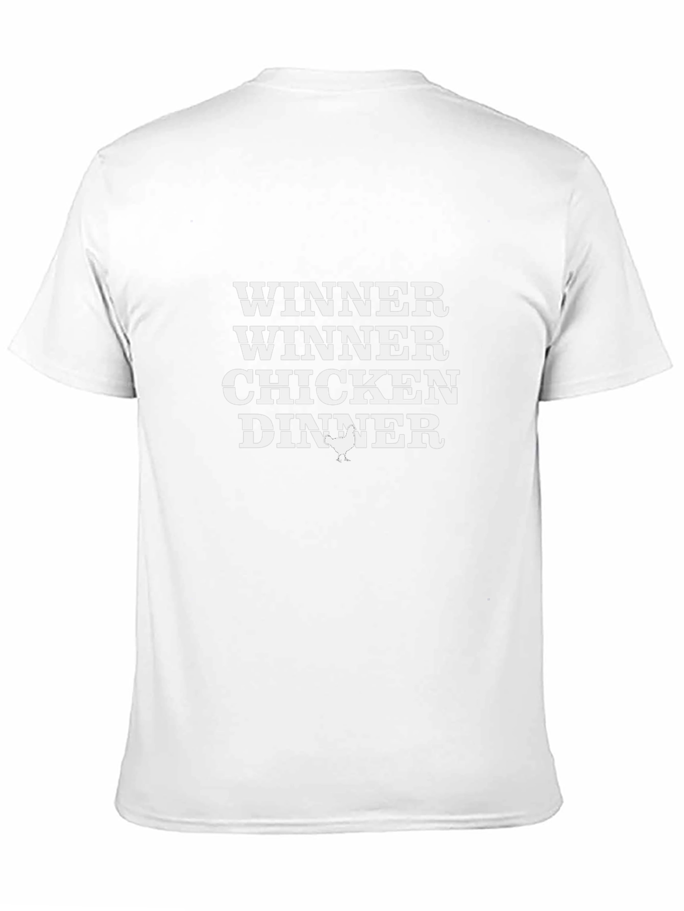 Winner Winner Chicken Dinner Black T-Shirt