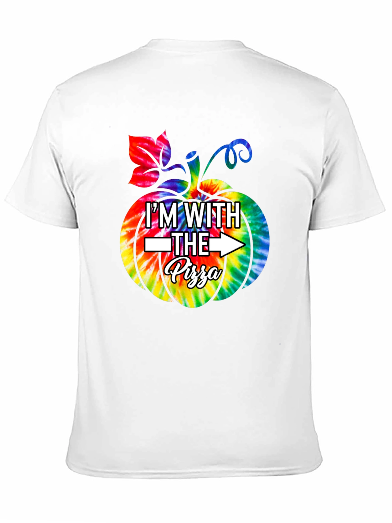 Im With The Pizza Halloween T-Shirt