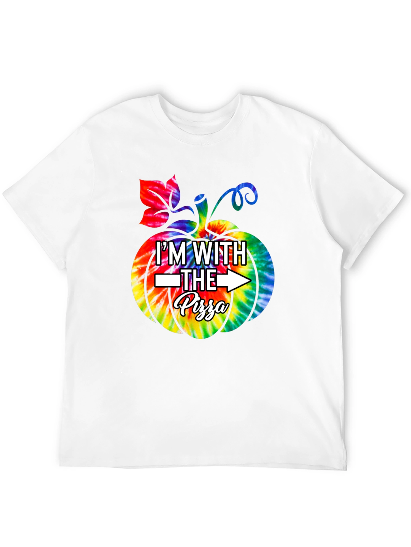 Im With The Pizza Halloween T-Shirt