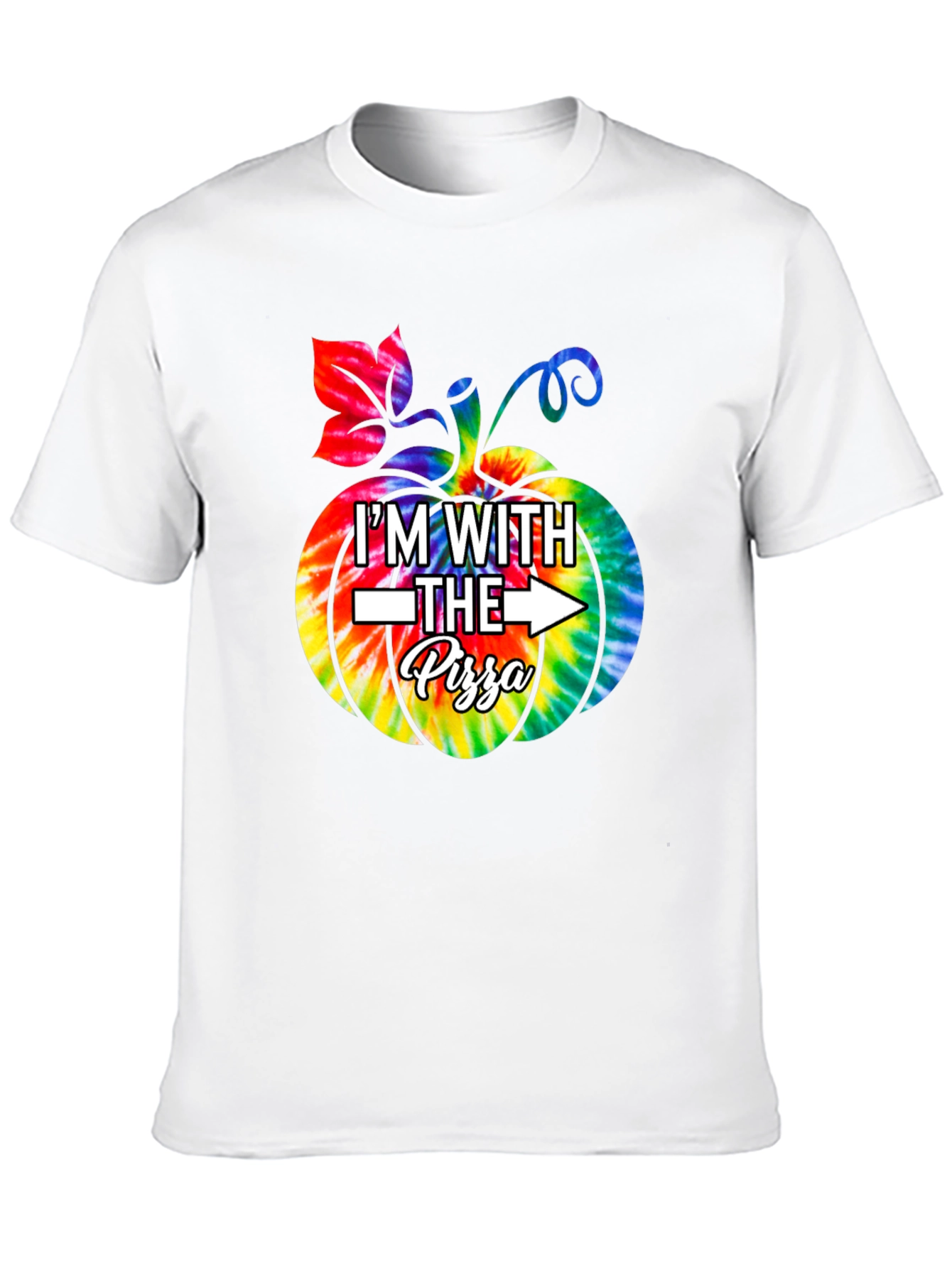 Im With The Pizza Halloween T-Shirt
