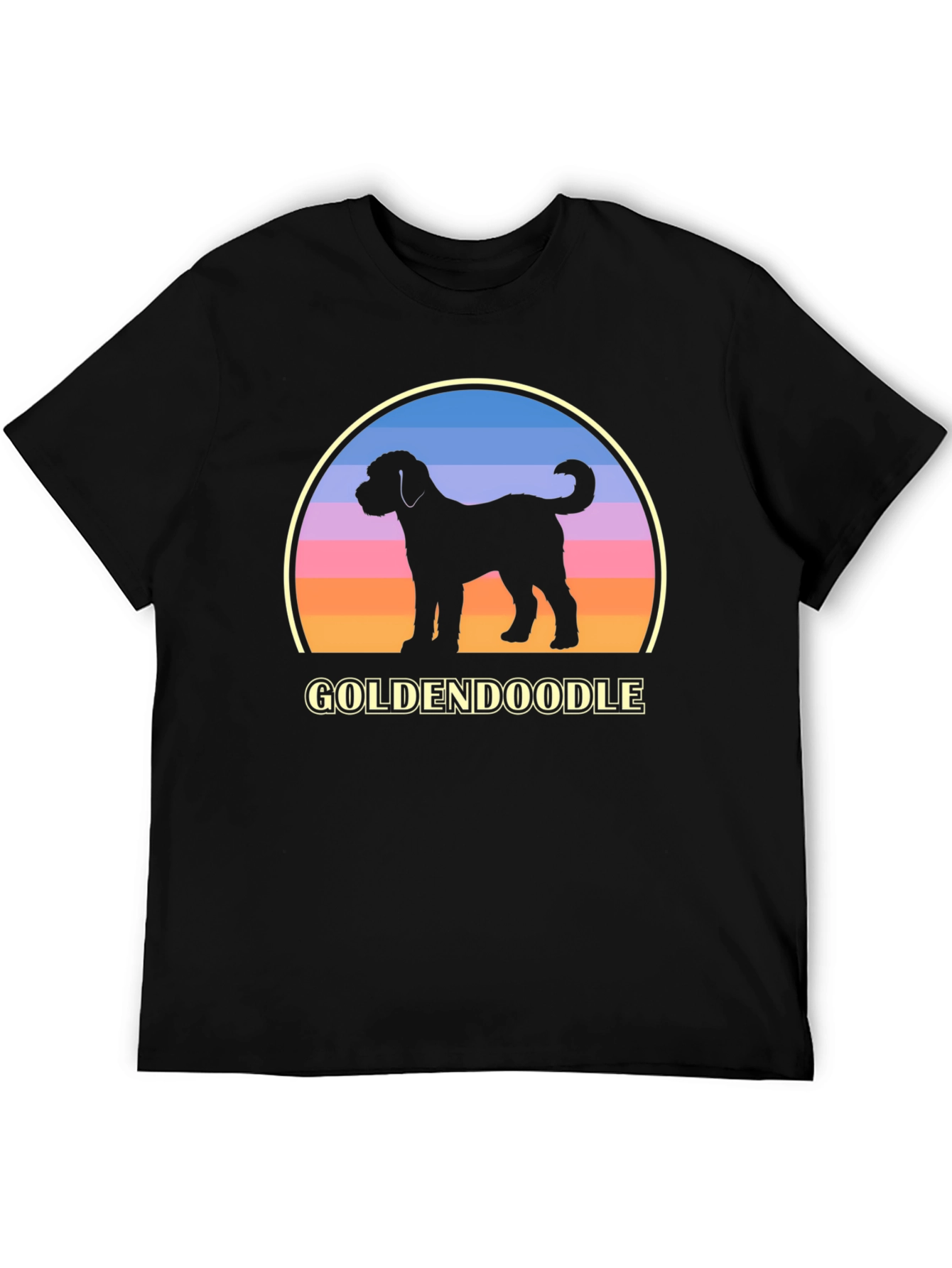 Goldendoodle Sunset T-Shirt Dog Lover Tee