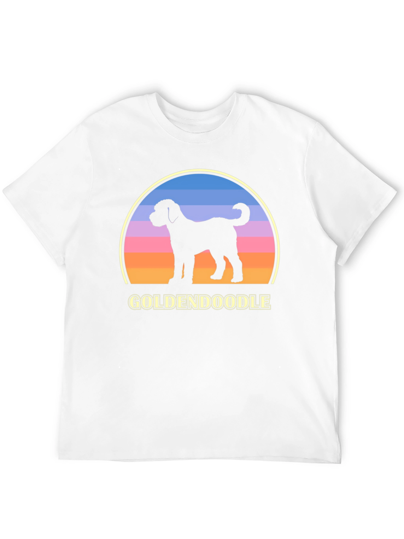 Goldendoodle Sunset T-Shirt Dog Lover Tee