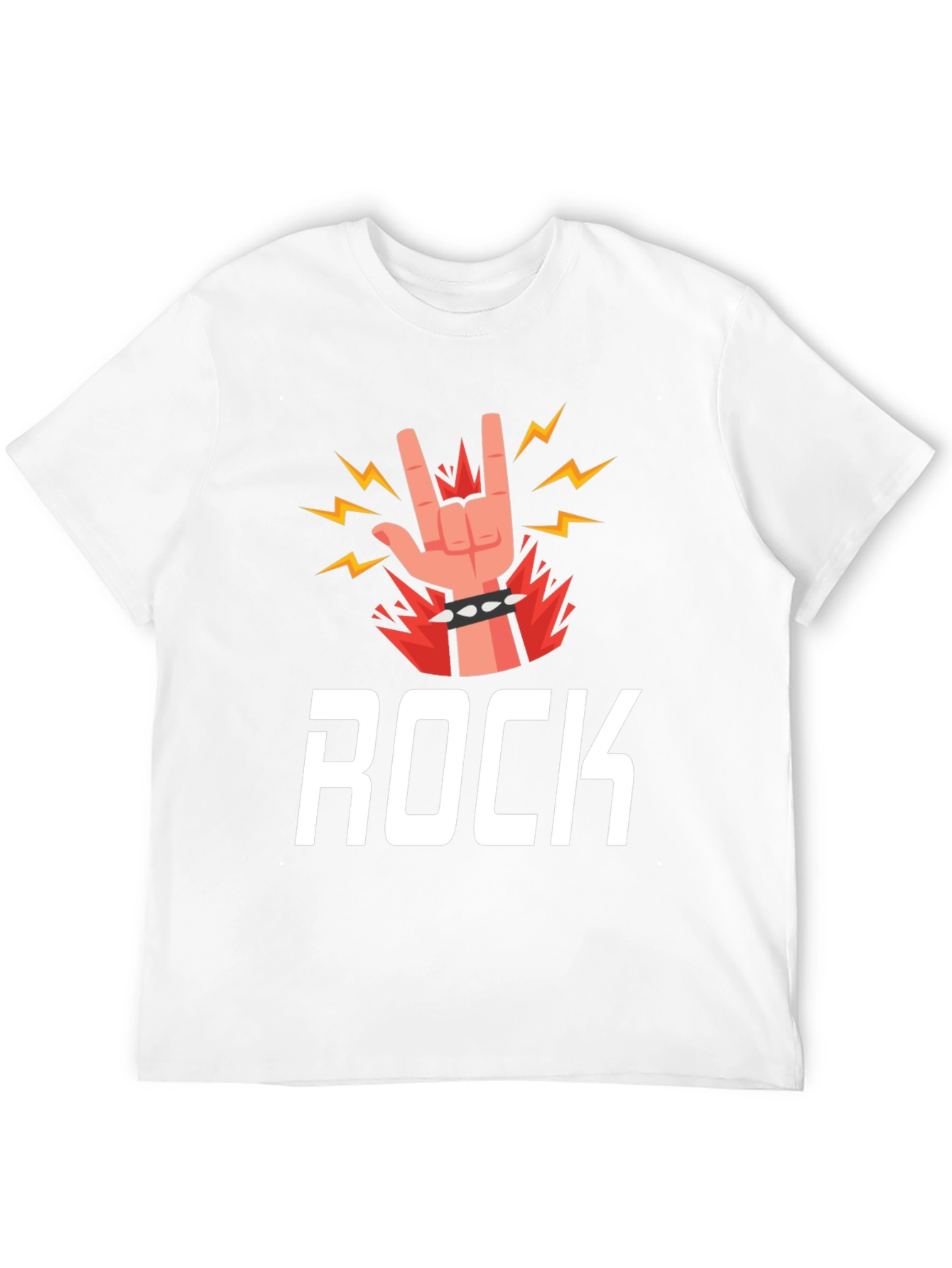 Rock Music Graphic Tee - Classic Black T-Shirt