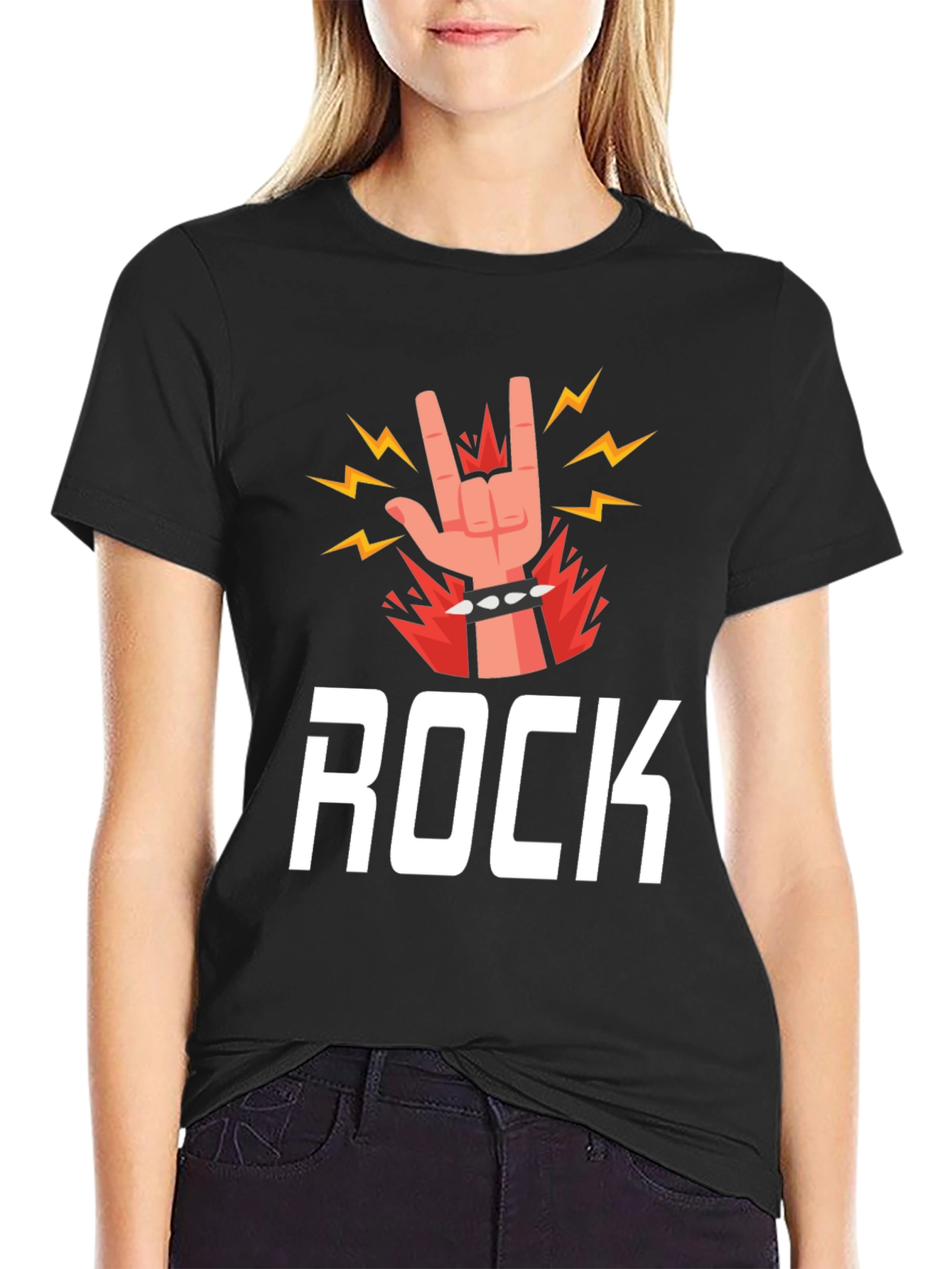 Rock Music Graphic Tee - Classic Black T-Shirt