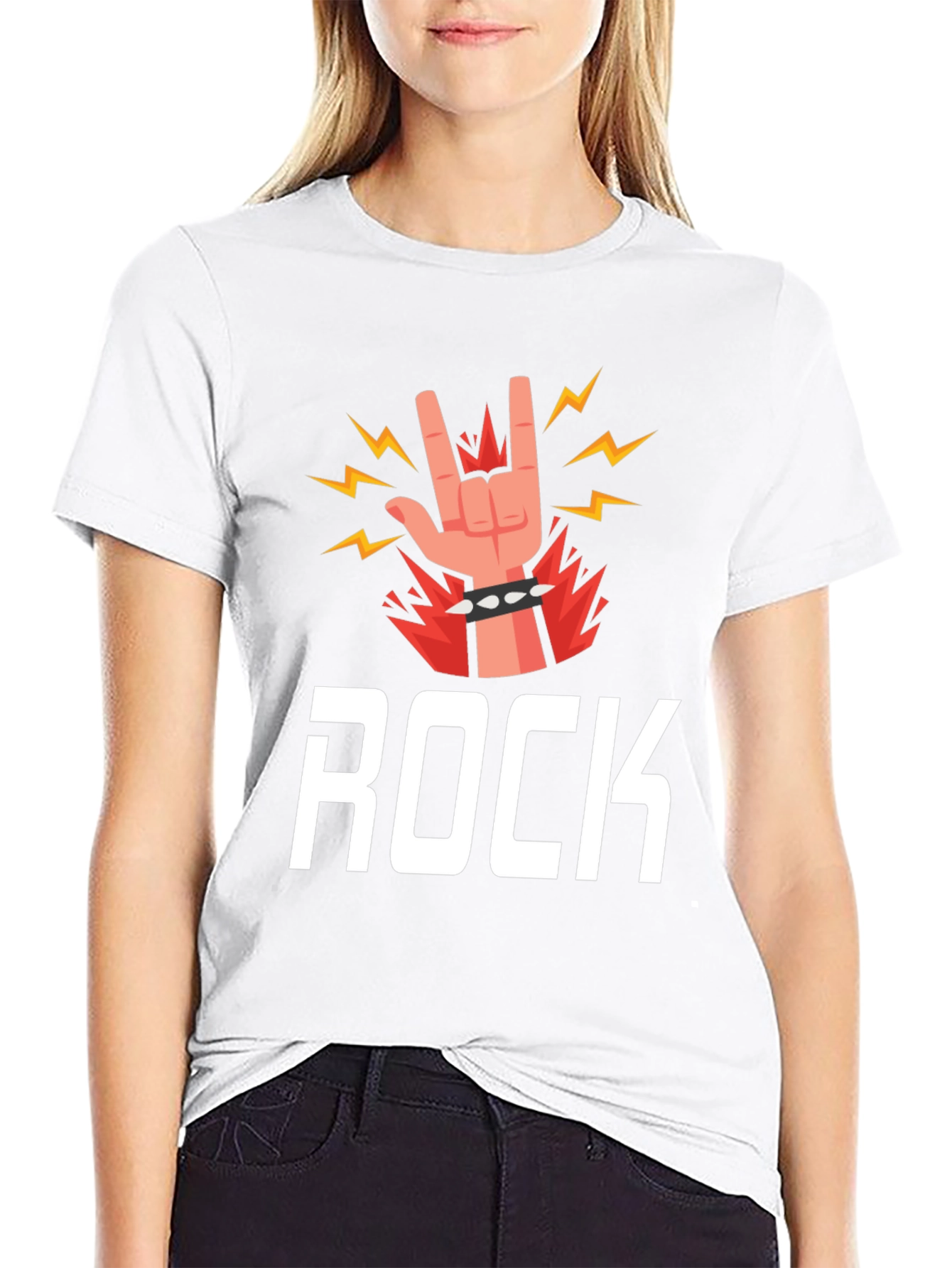 Rock Music Graphic Tee - Classic Black T-Shirt