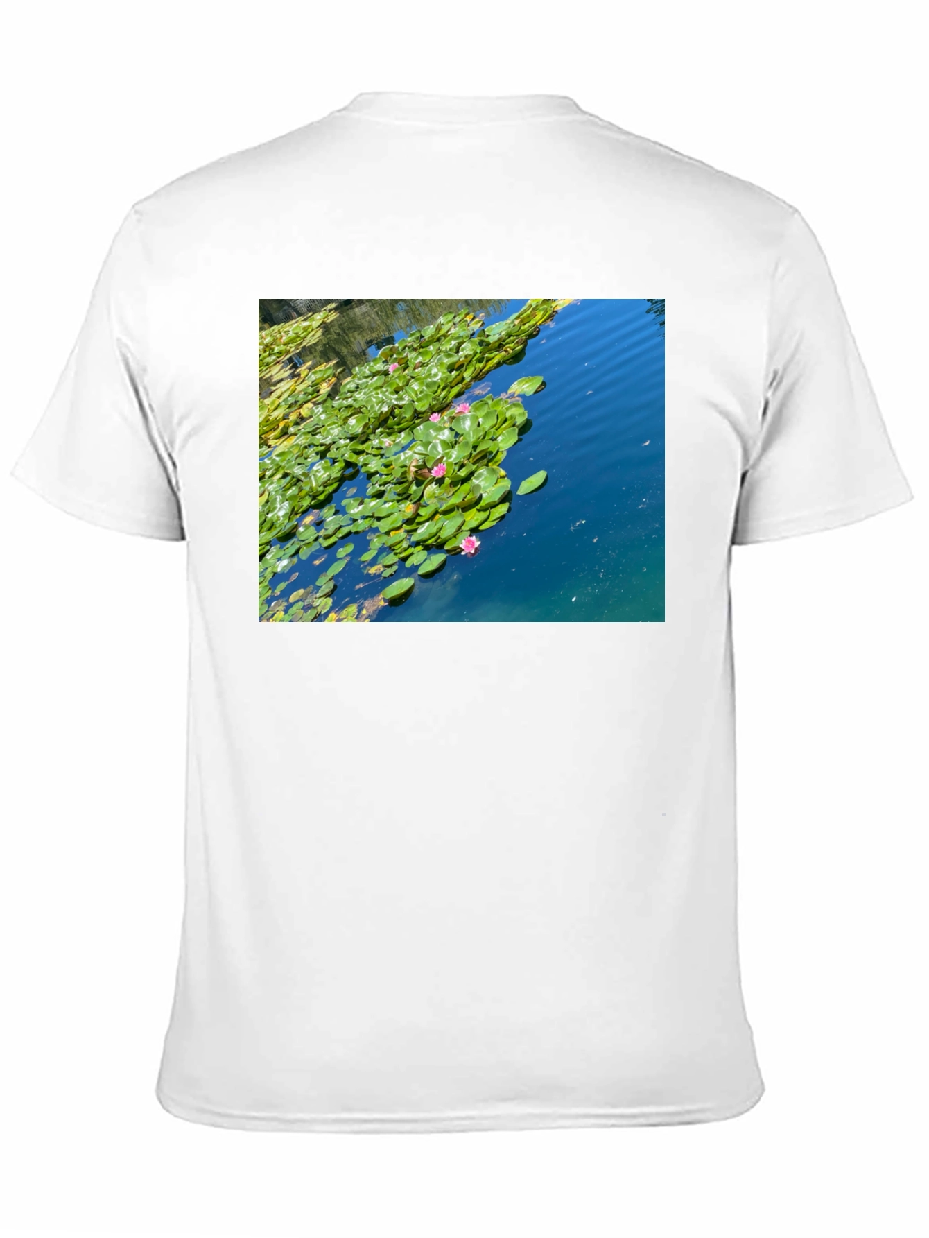 Lily Pond Graphic Tee - Nature Lovers Shirt