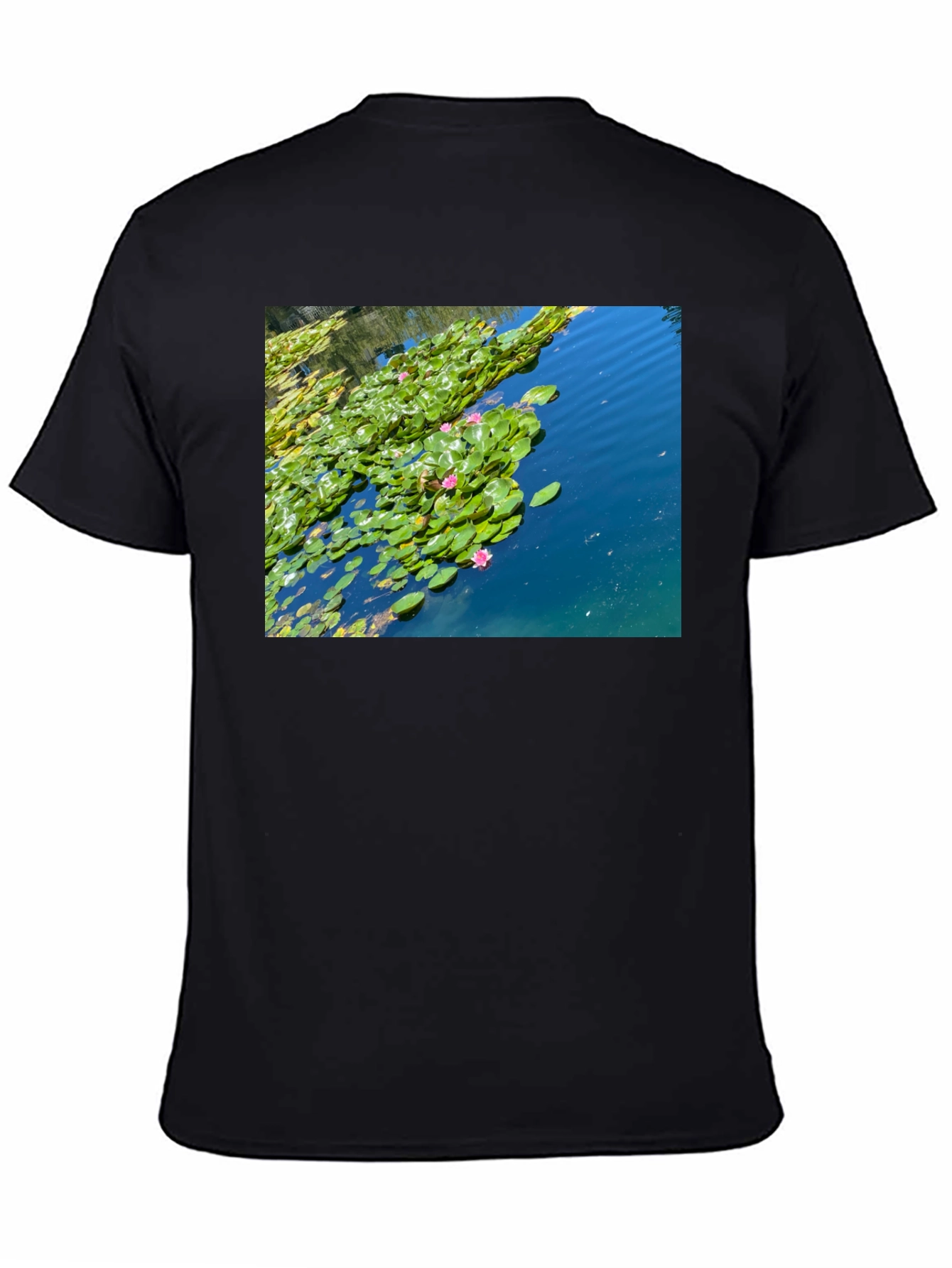 Lily Pond Graphic Tee - Nature Lovers Shirt