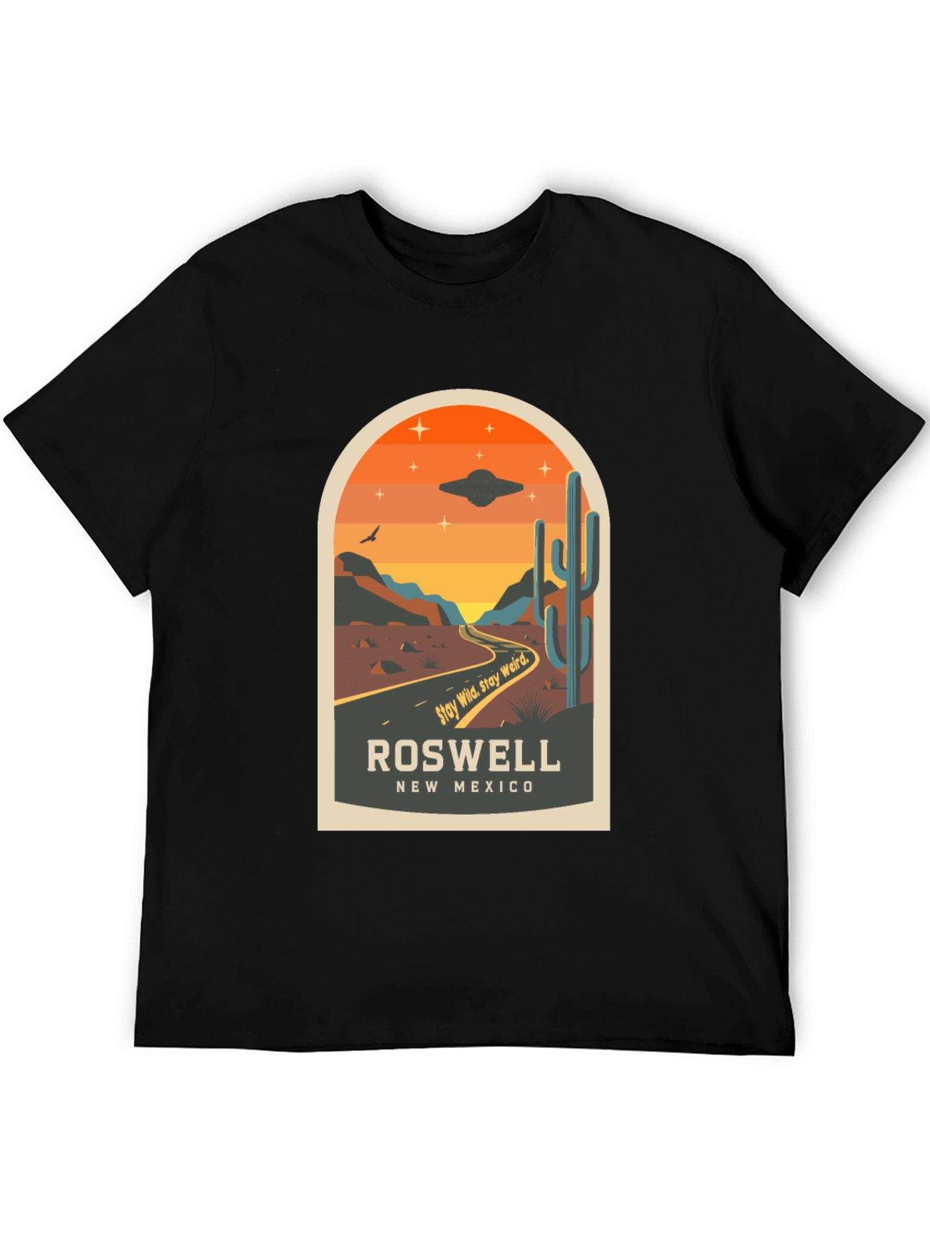 Roswell New Mexico UFO Desert T-Shirt