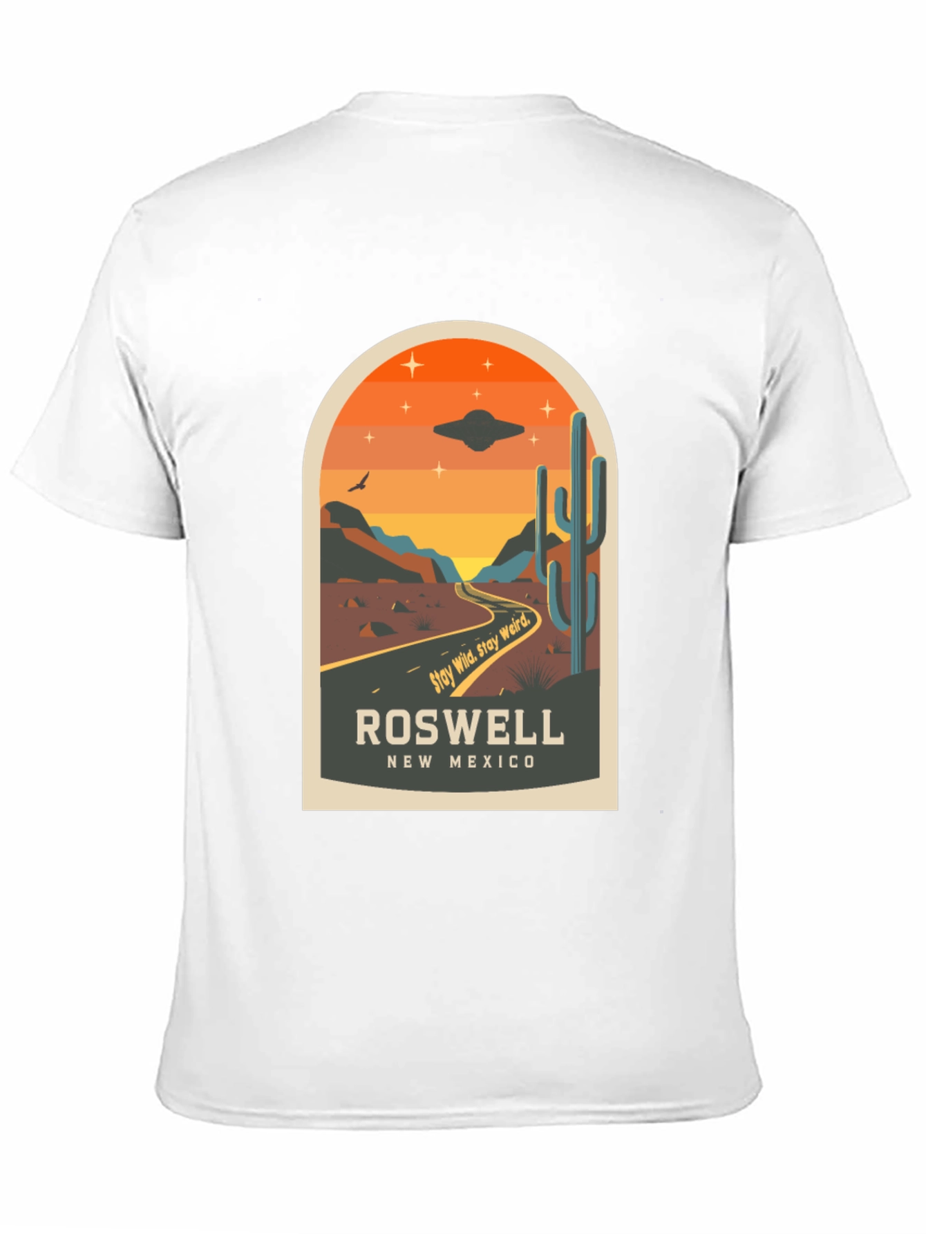Roswell New Mexico UFO Desert T-Shirt