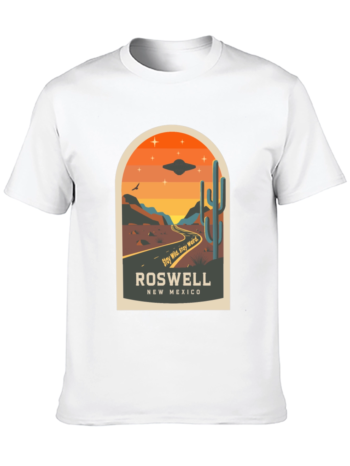 Roswell New Mexico UFO Desert T-Shirt