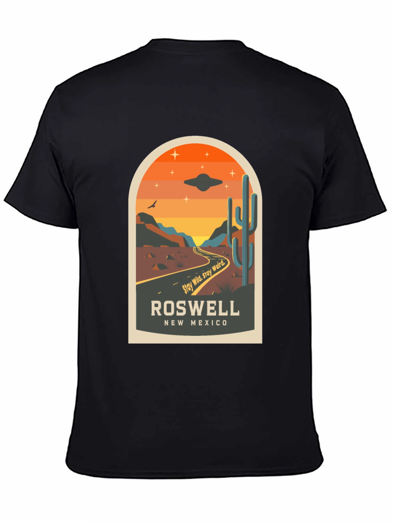 Roswell New Mexico UFO Desert T-Shirt