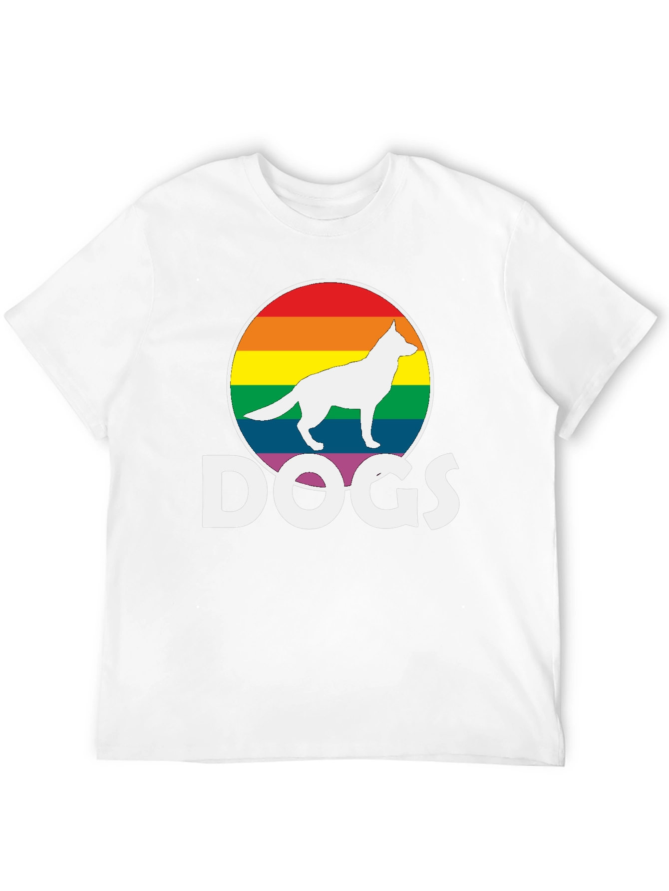 Rainbow Dog Lover Tee