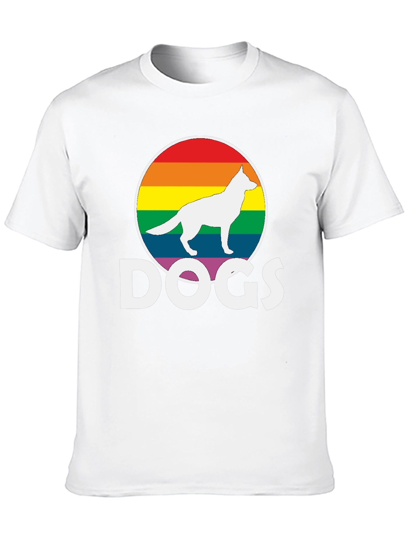 Rainbow Dog Lover Tee