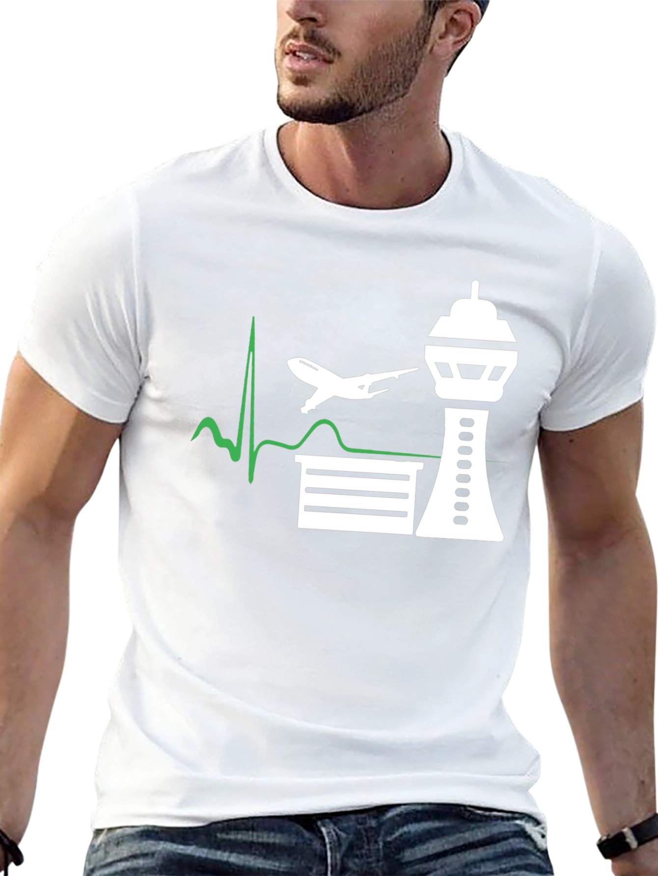 Airport Love T-Shirt Pilot Aviation Tee
