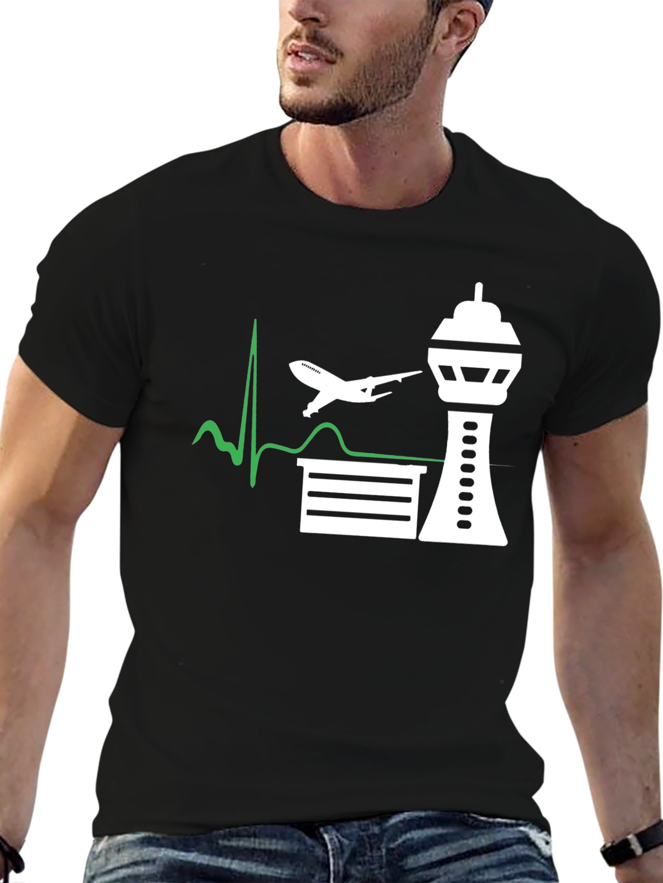 Airport Love T-Shirt Pilot Aviation Tee