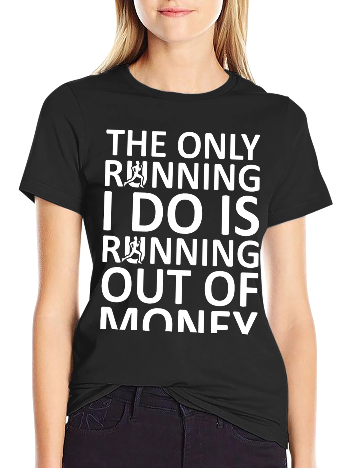 Funny Running Out of Money T-Shirt