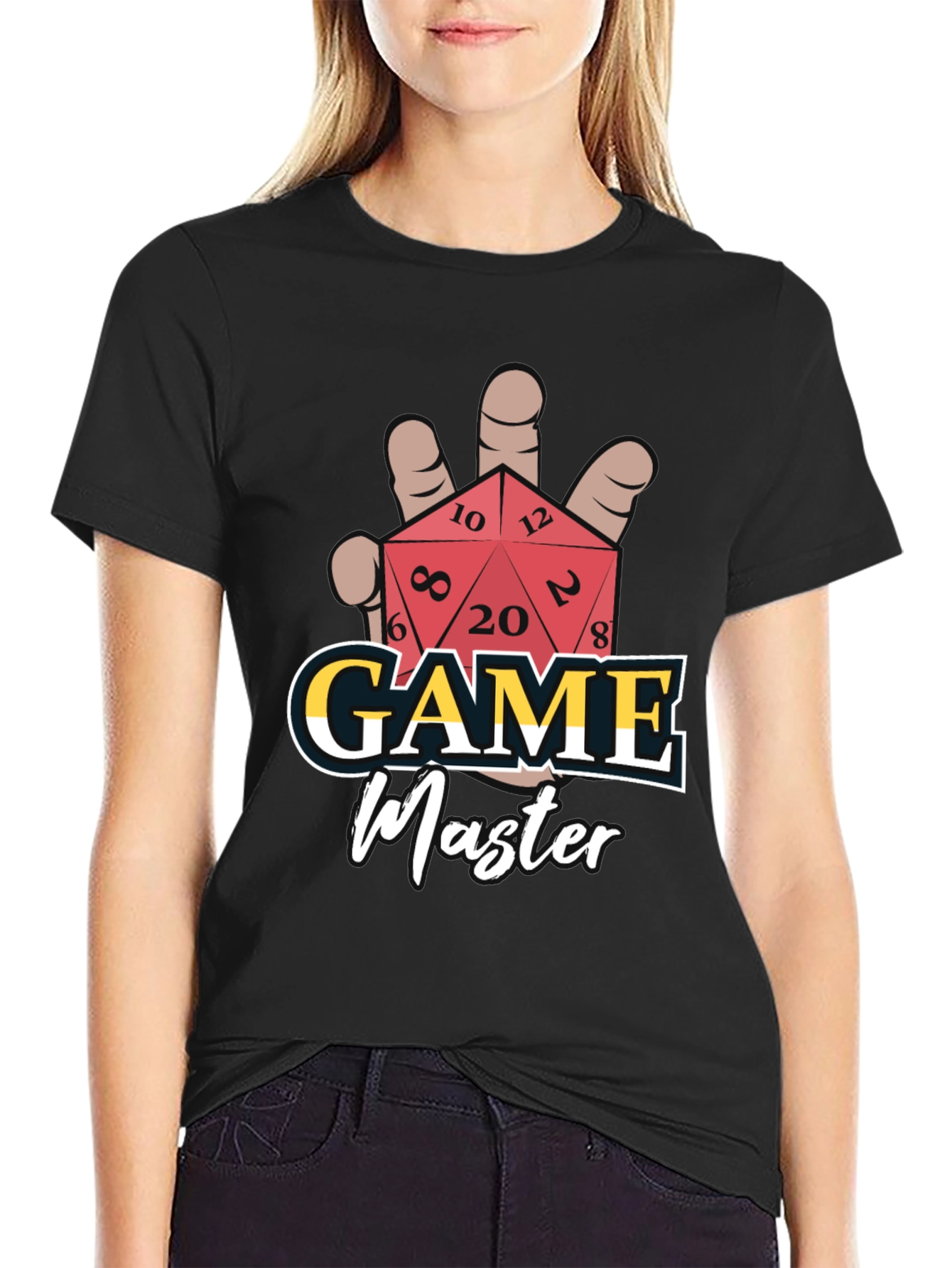 Game Master D&D Dice T-Shirt