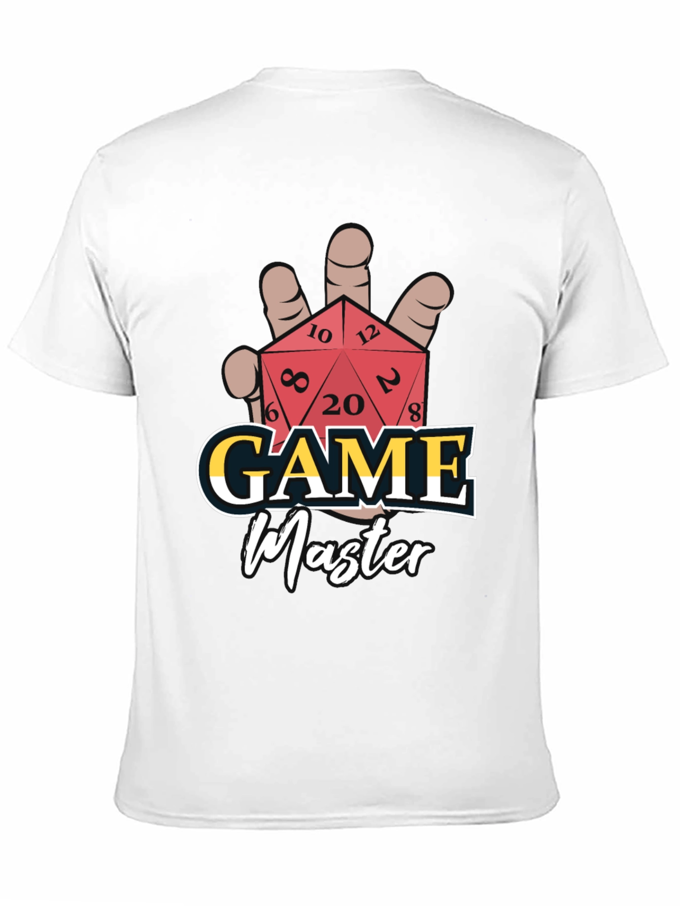 Game Master D&D Dice T-Shirt