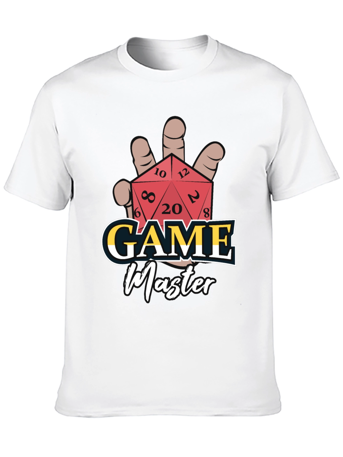 Game Master D&D Dice T-Shirt