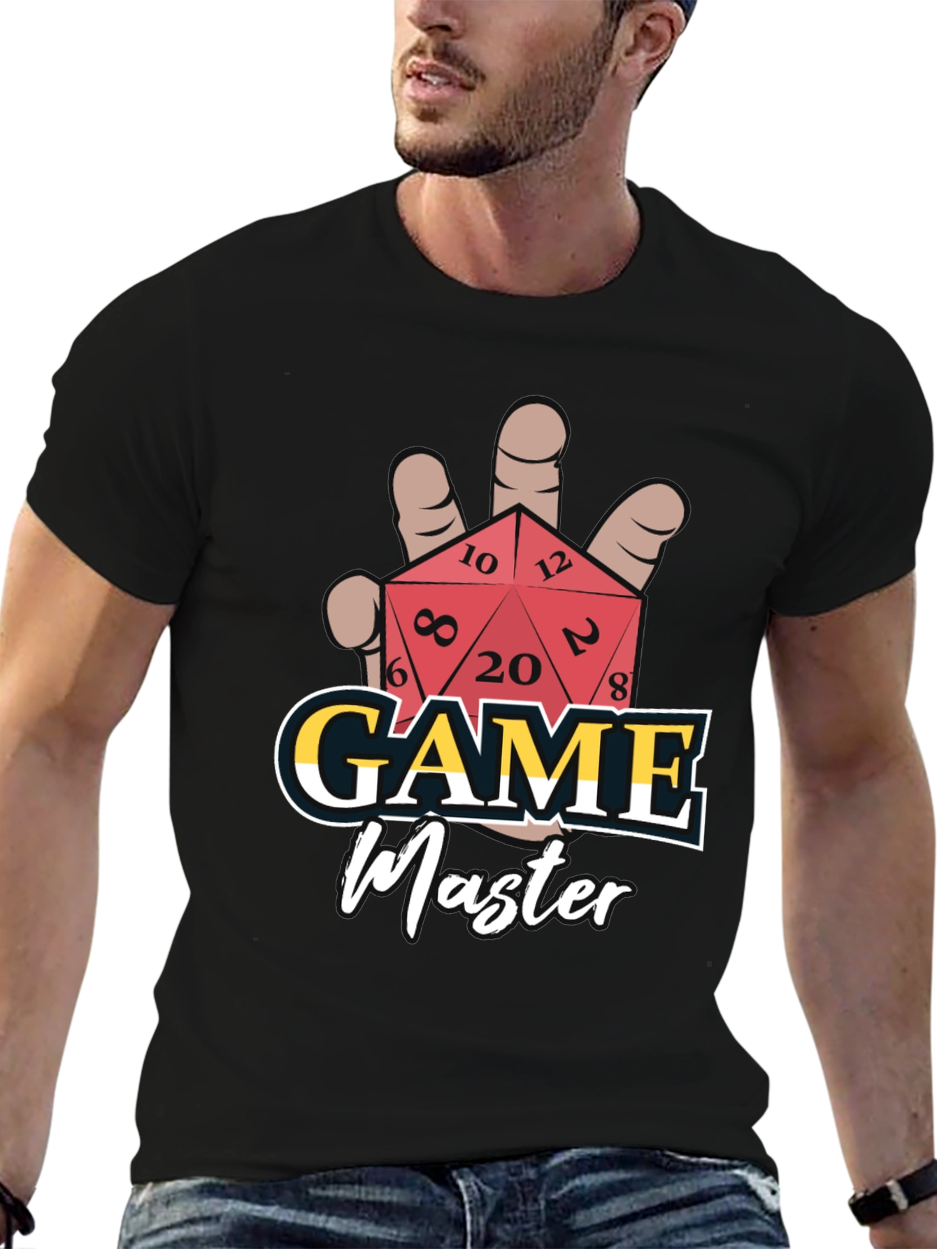 Game Master D&D Dice T-Shirt