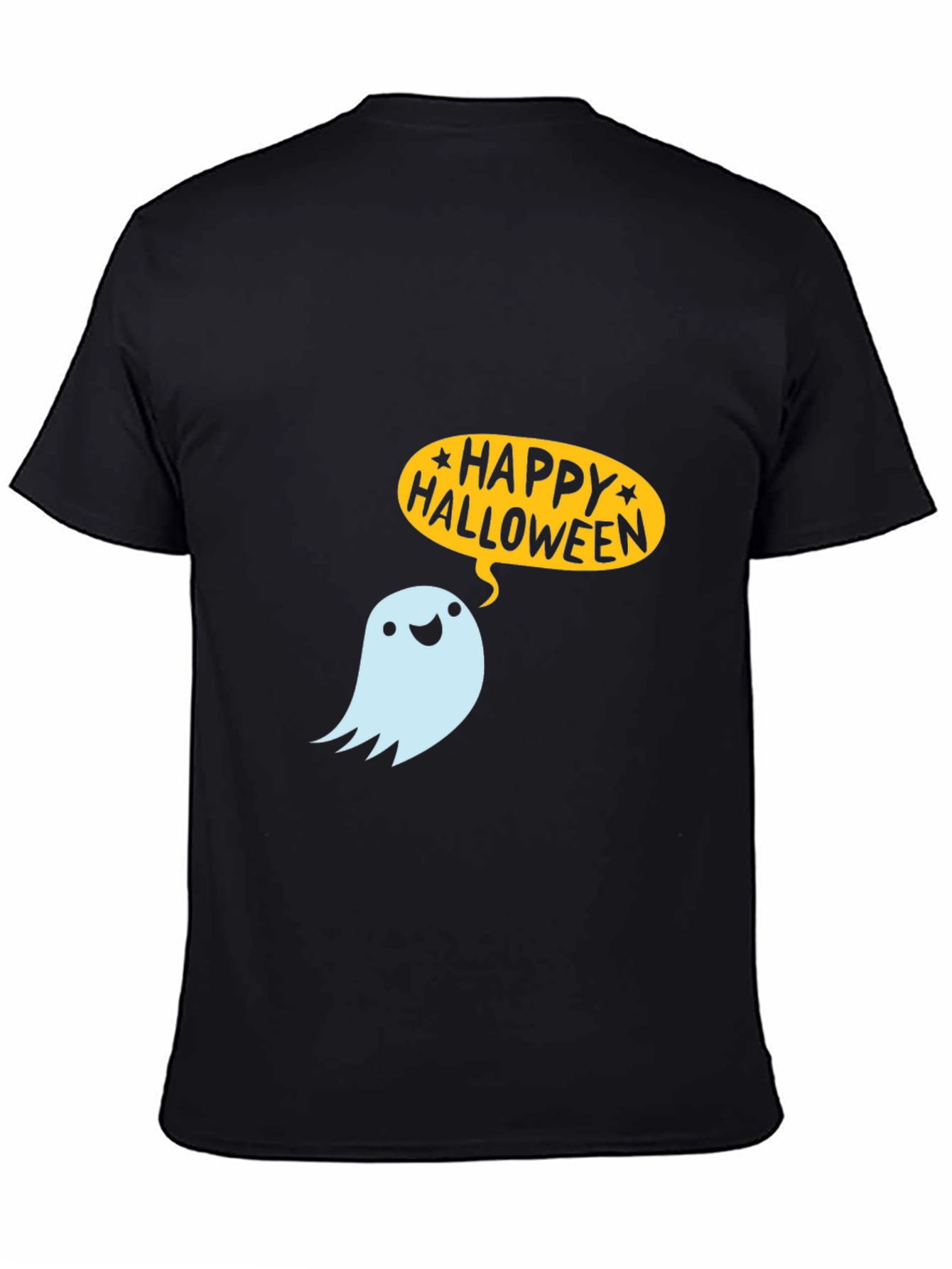 Happy Halloween Ghost T-Shirt - Spooky Season