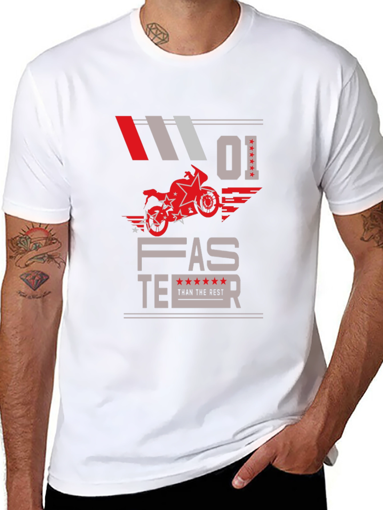 Faster Than The Rest Motorcycle T-Shirt