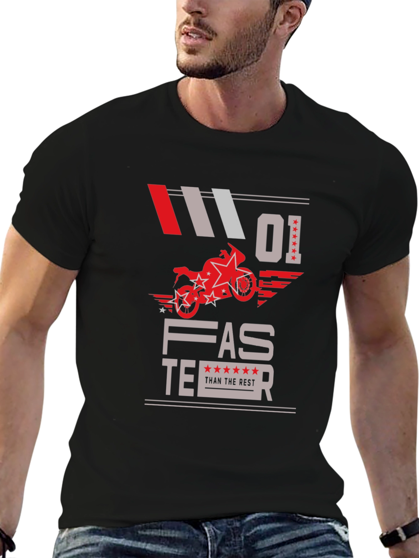 Faster Than The Rest Motorcycle T-Shirt