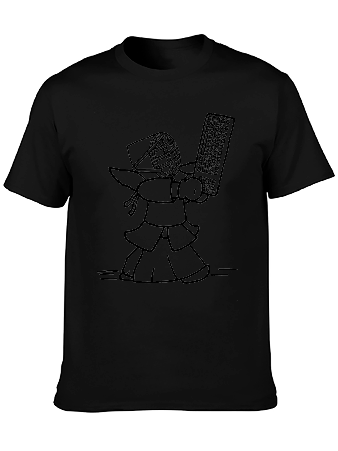 Kendo Keyboardist Black T-Shirt
