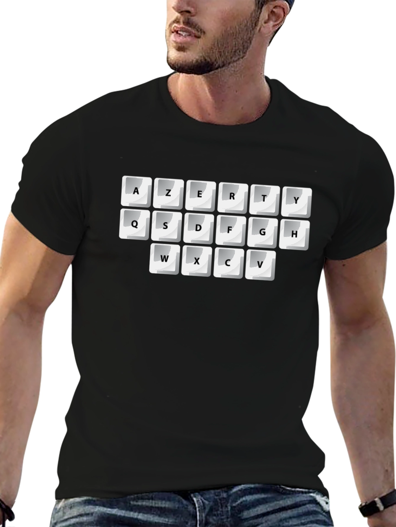 AZERTY Keyboard T-Shirt