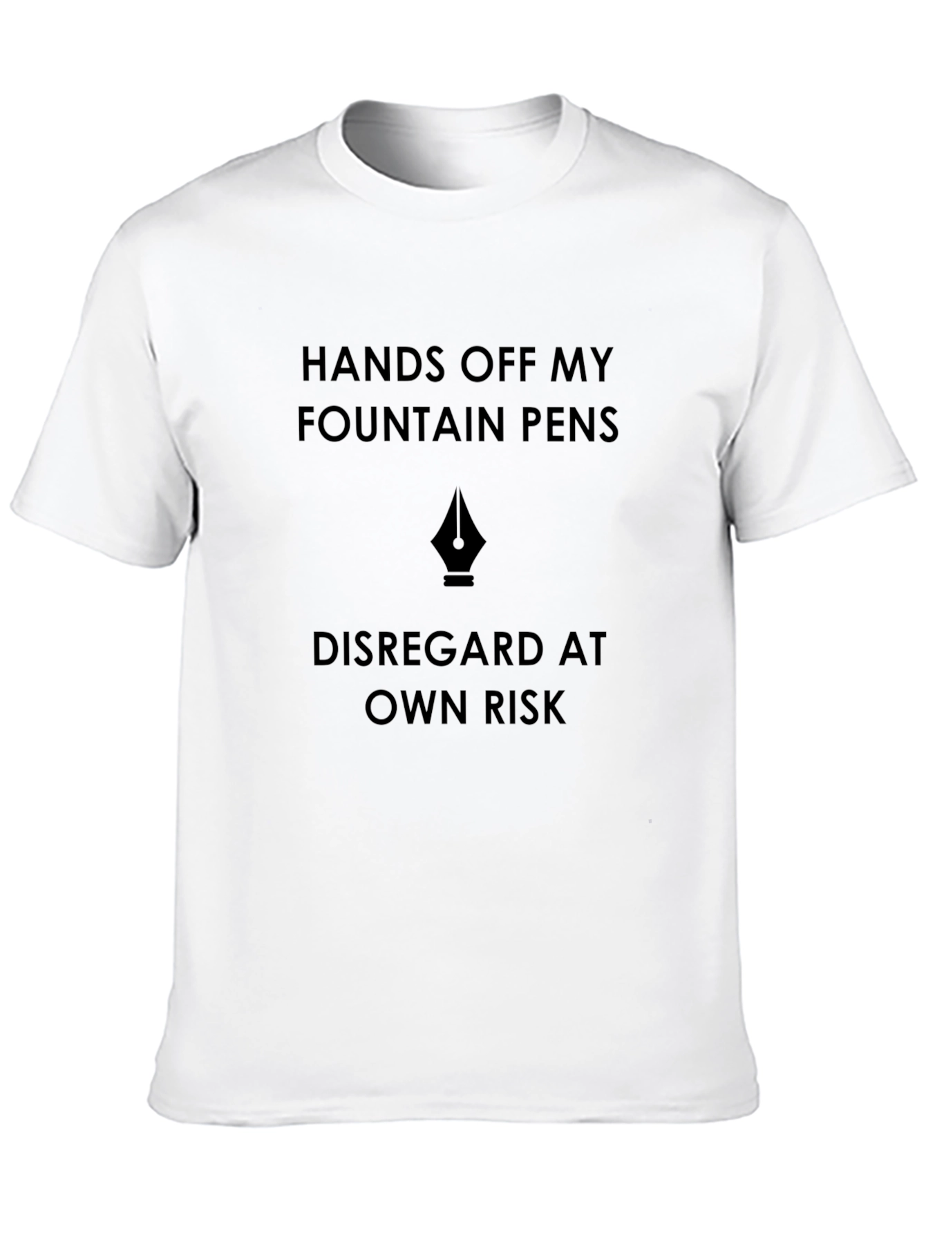 Fountain Pen Lovers Black Graphic Tee