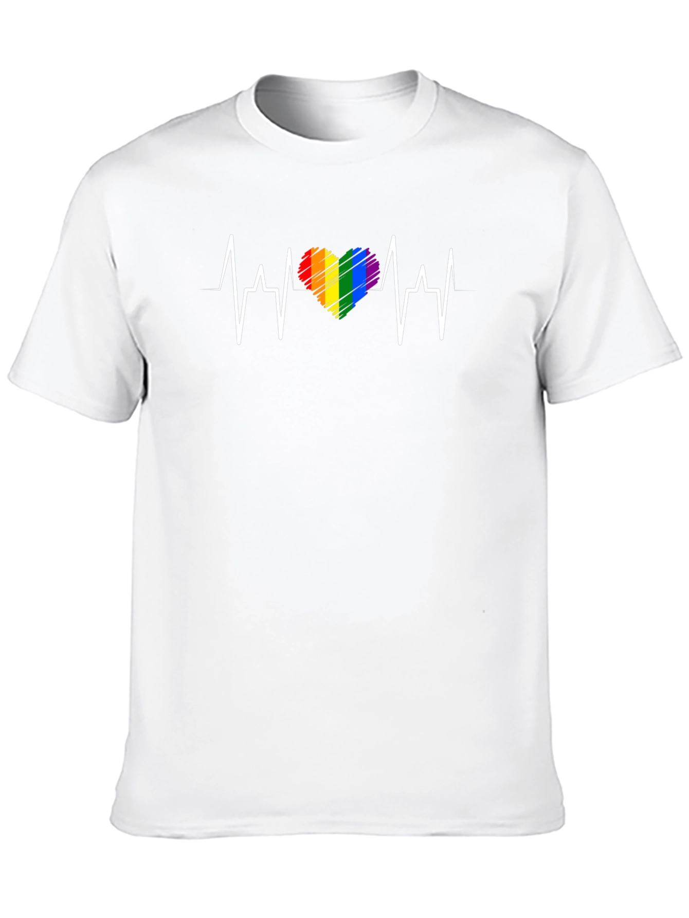 LGBT Heartbeat Pride T-Shirt
