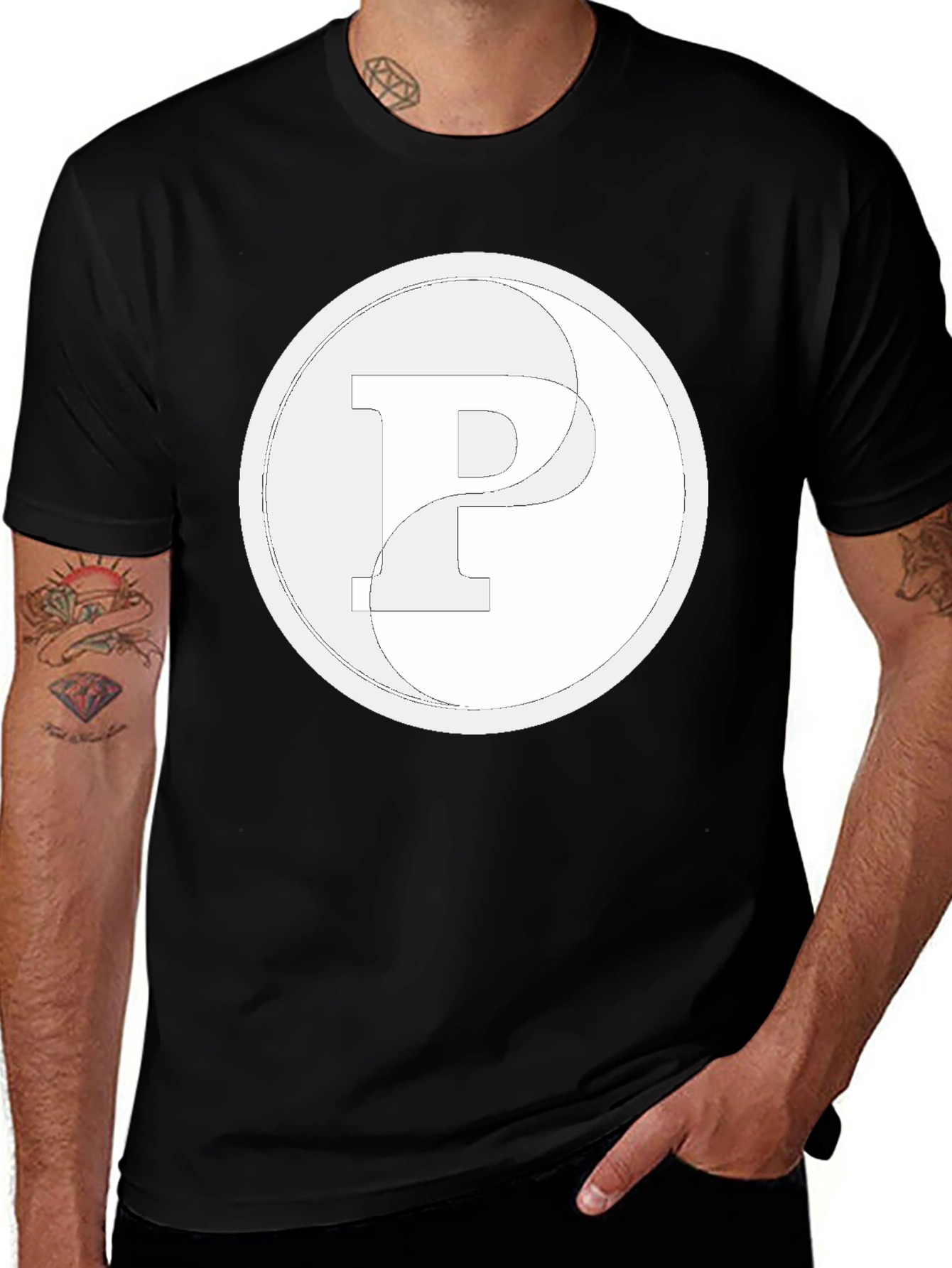Yin Yang P T-Shirt - Stylish Comfort