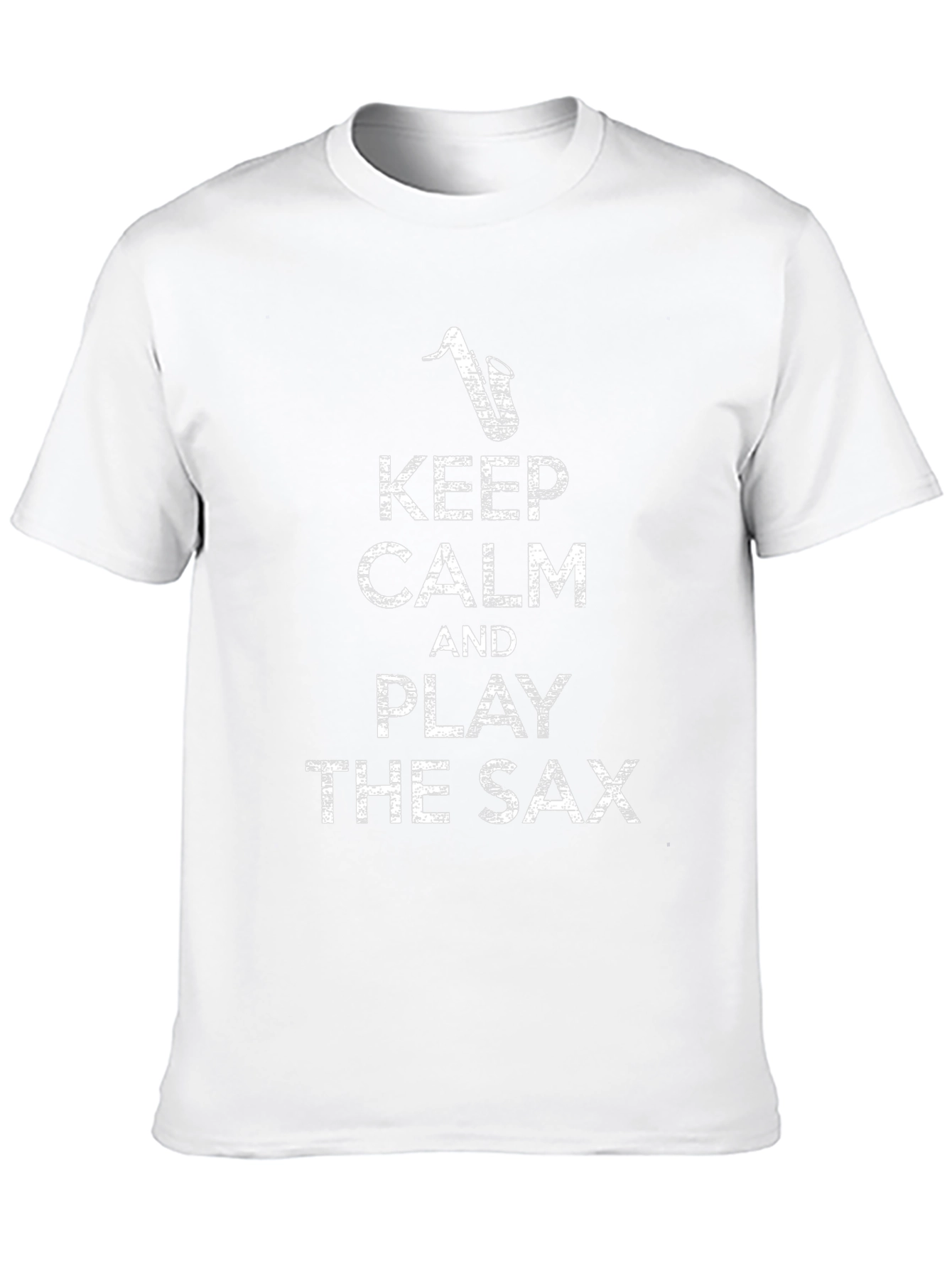 Keep Calm Play Saxophone T-Shirt - Music Lover Tee