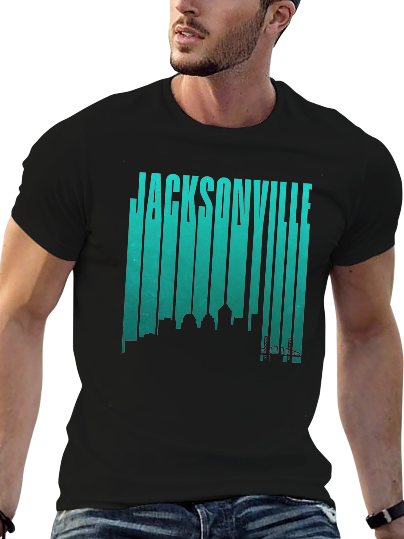 Jacksonville Skyline Graphic Tee