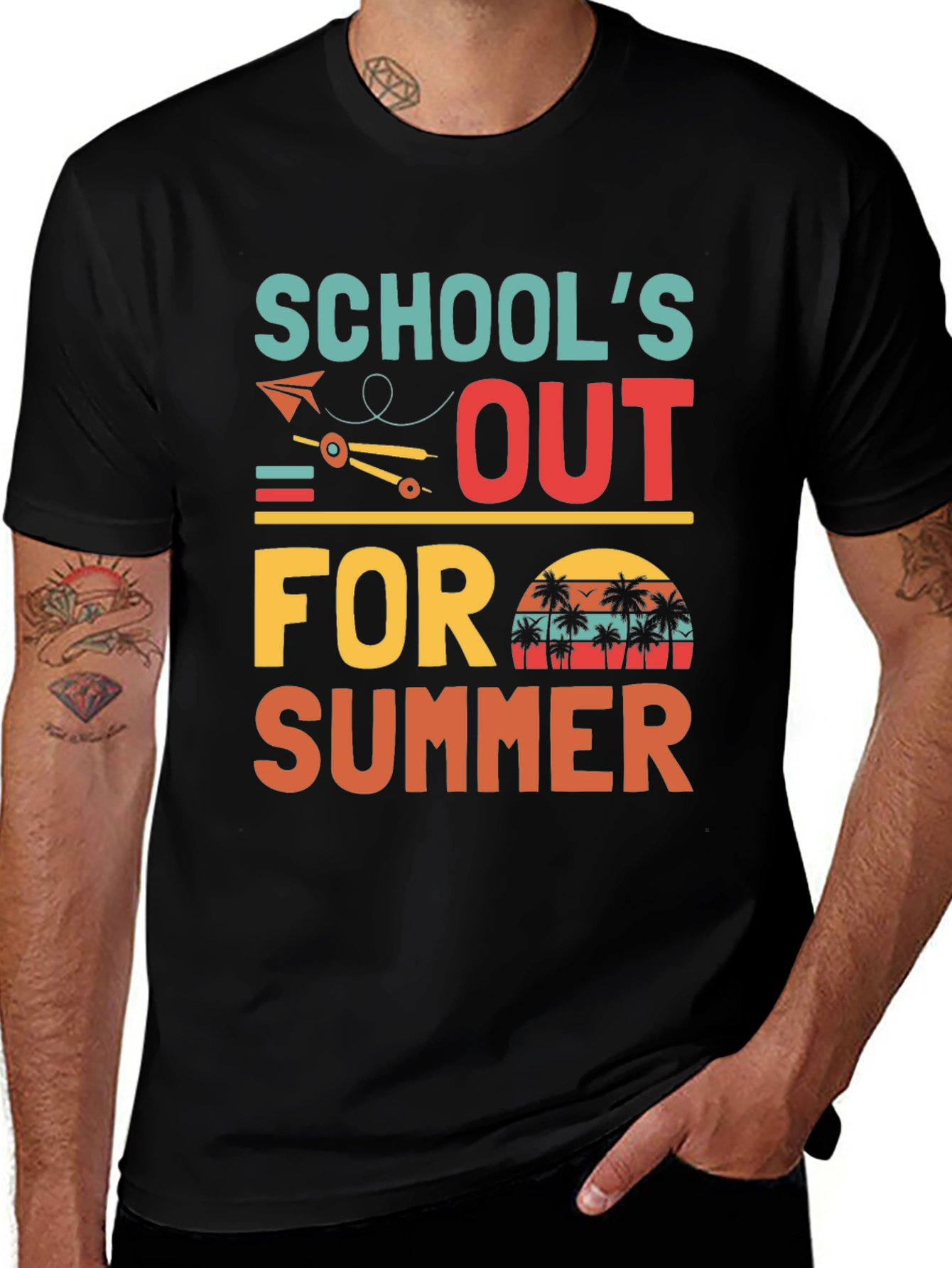 Schools Out For Summer Graphic Tee