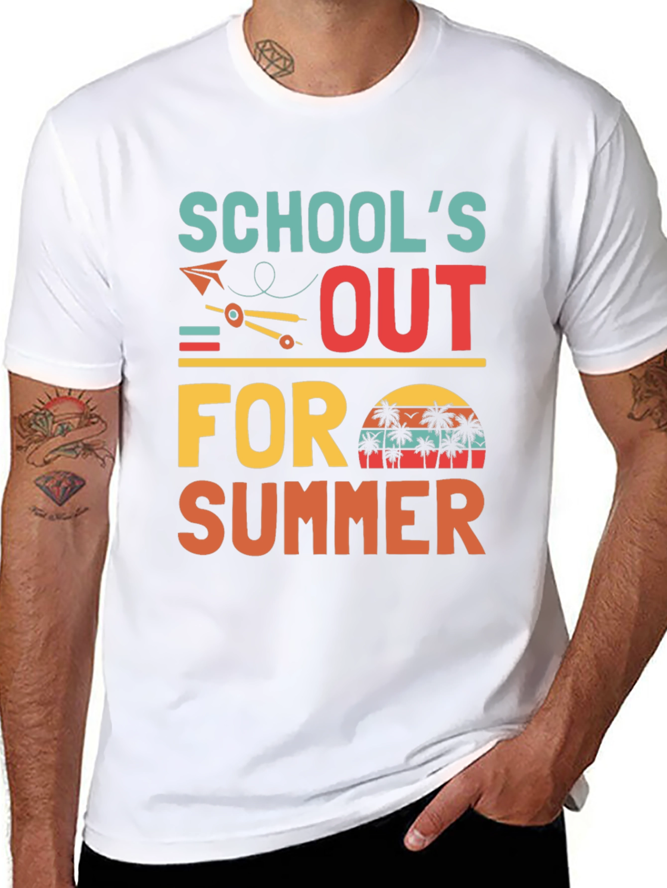 Schools Out For Summer Graphic Tee